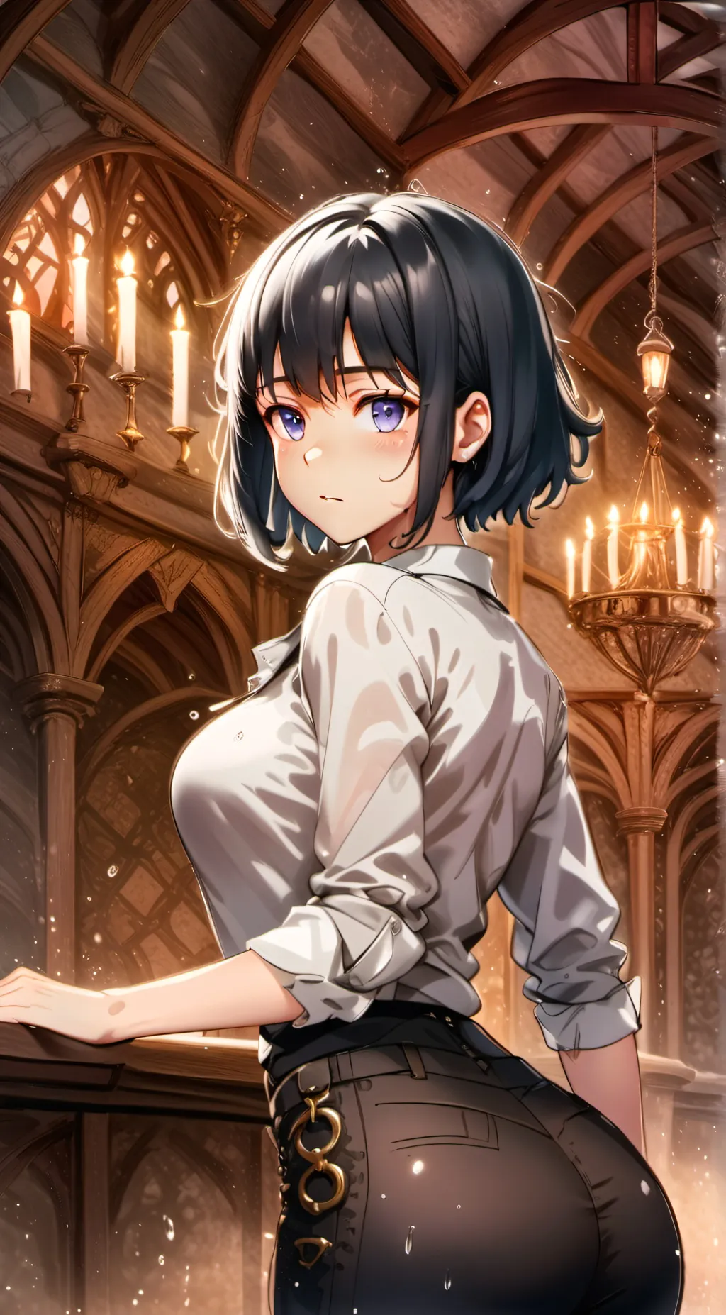 ai character: Summer background