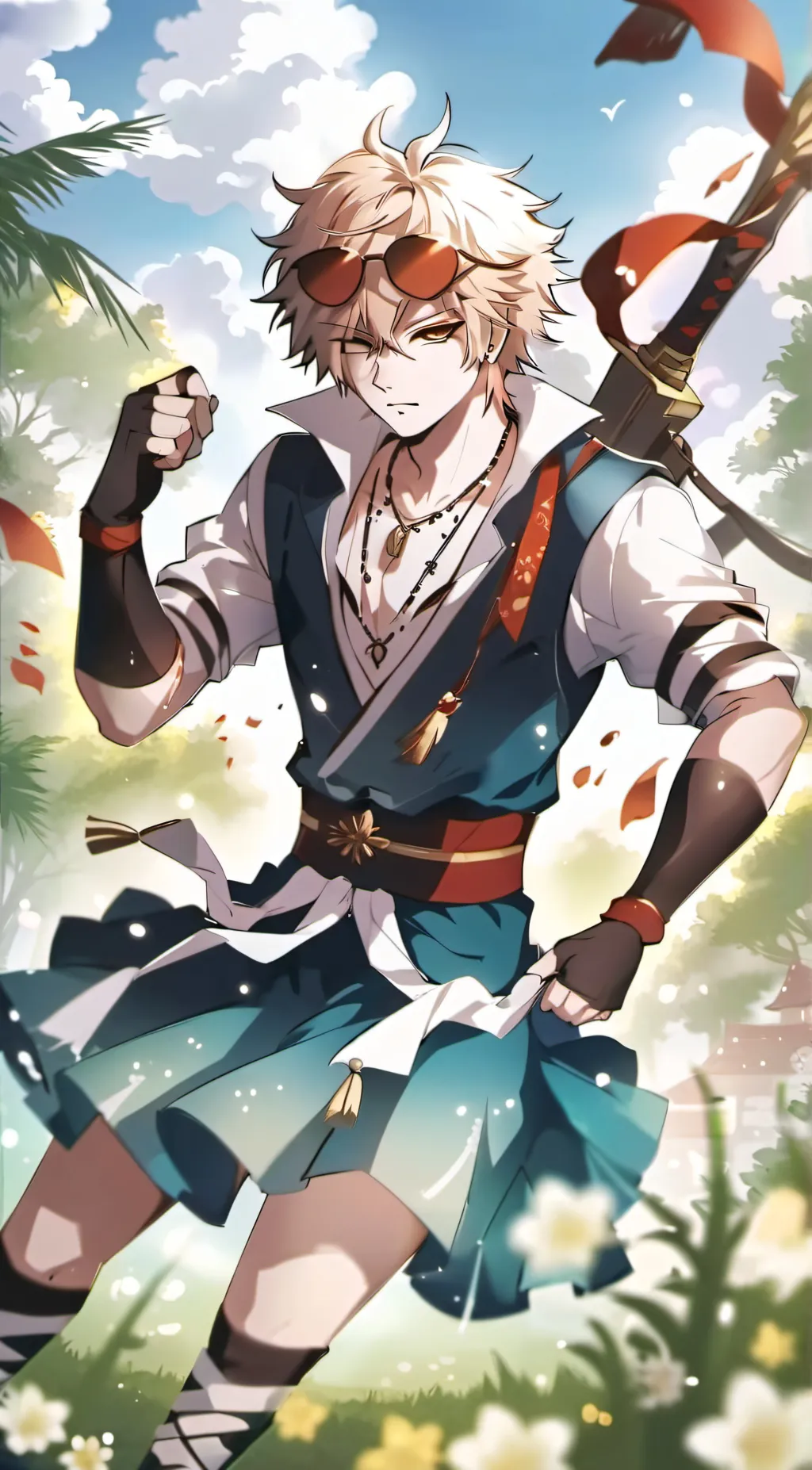 ai character: BAKUGO⭐️THESTAR! background