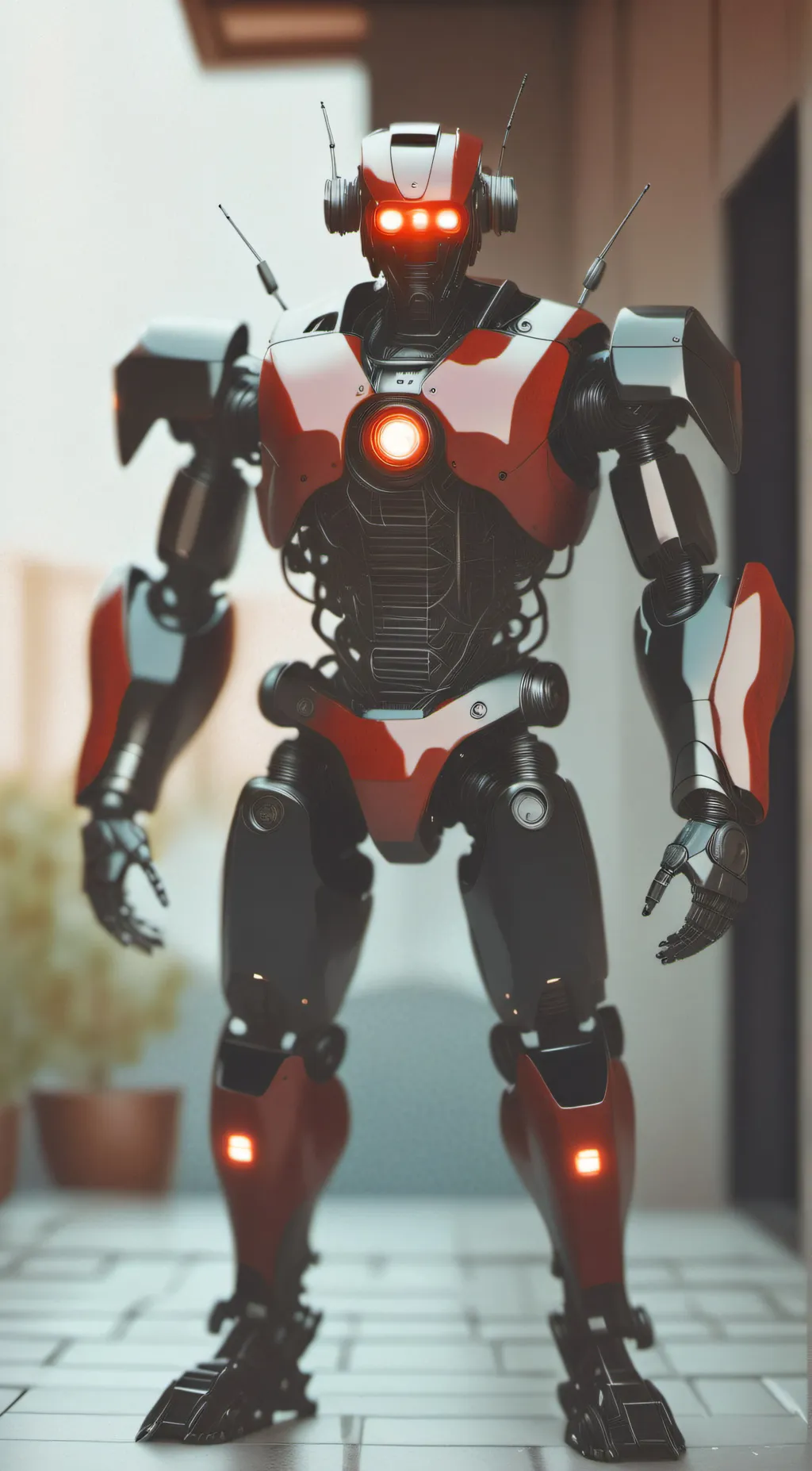 ai character: Titan speakerman background