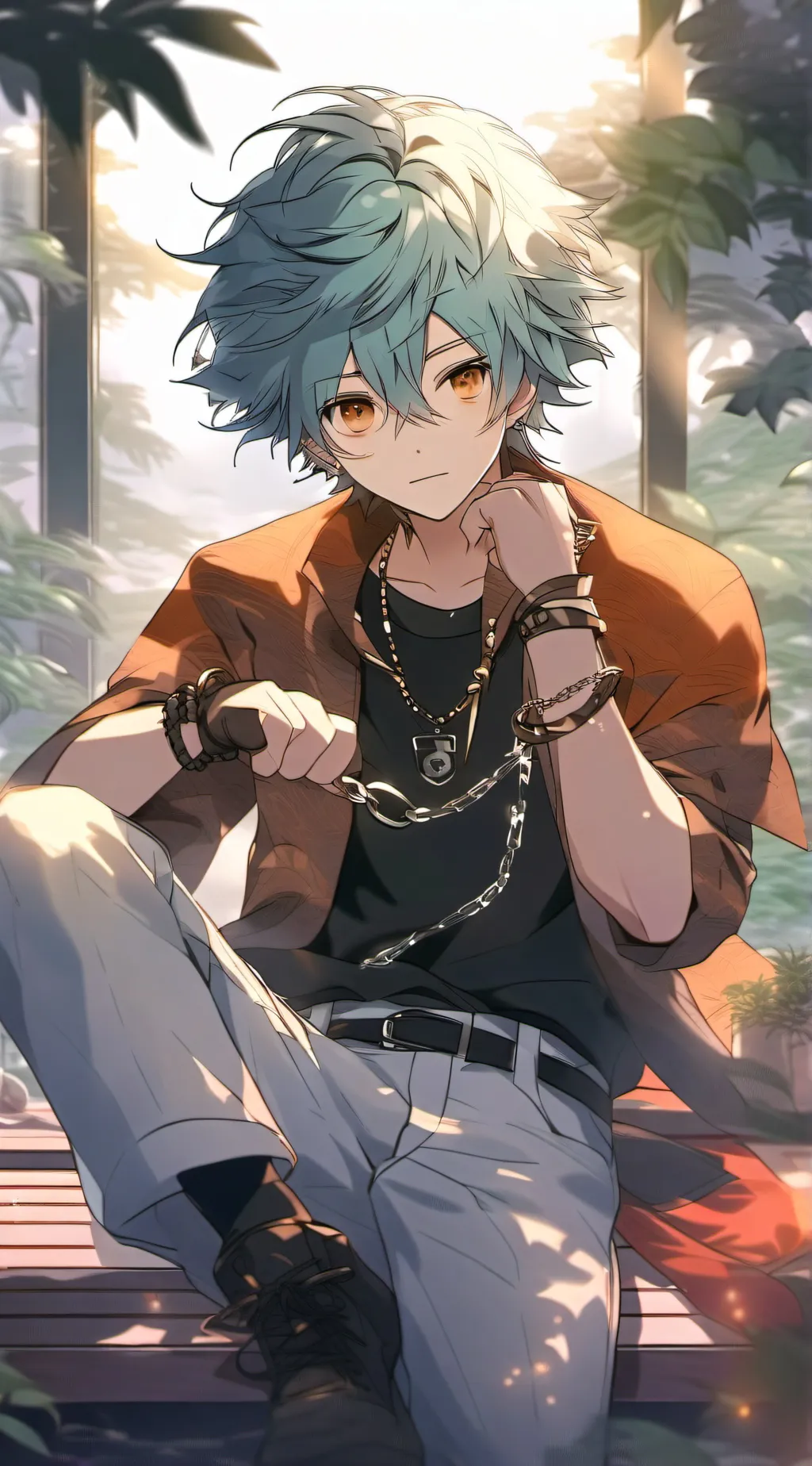 ai character: Jake  background