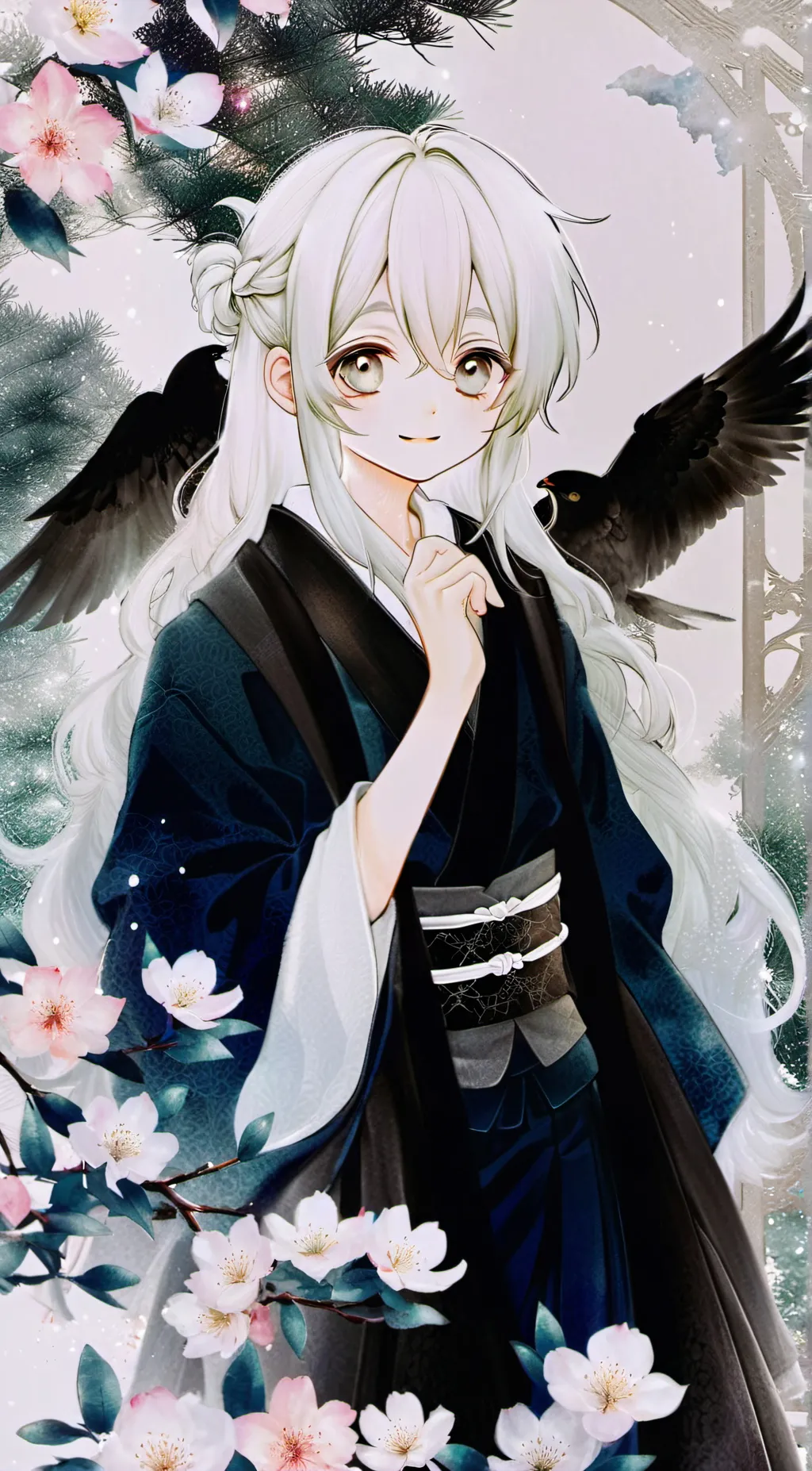 ai character: hashiras  background