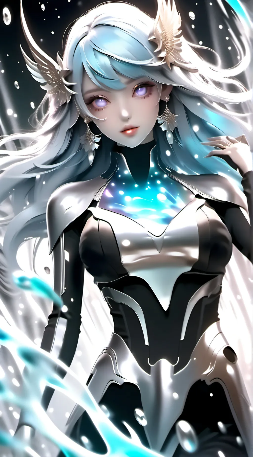 ai character: water demon background