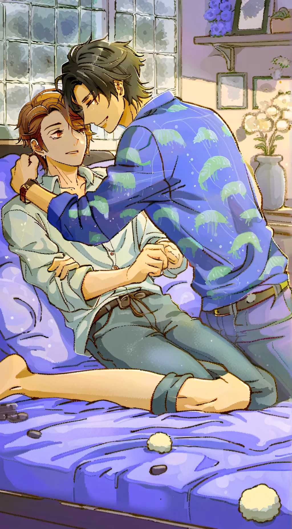 ai character: Jayden and kaiden background