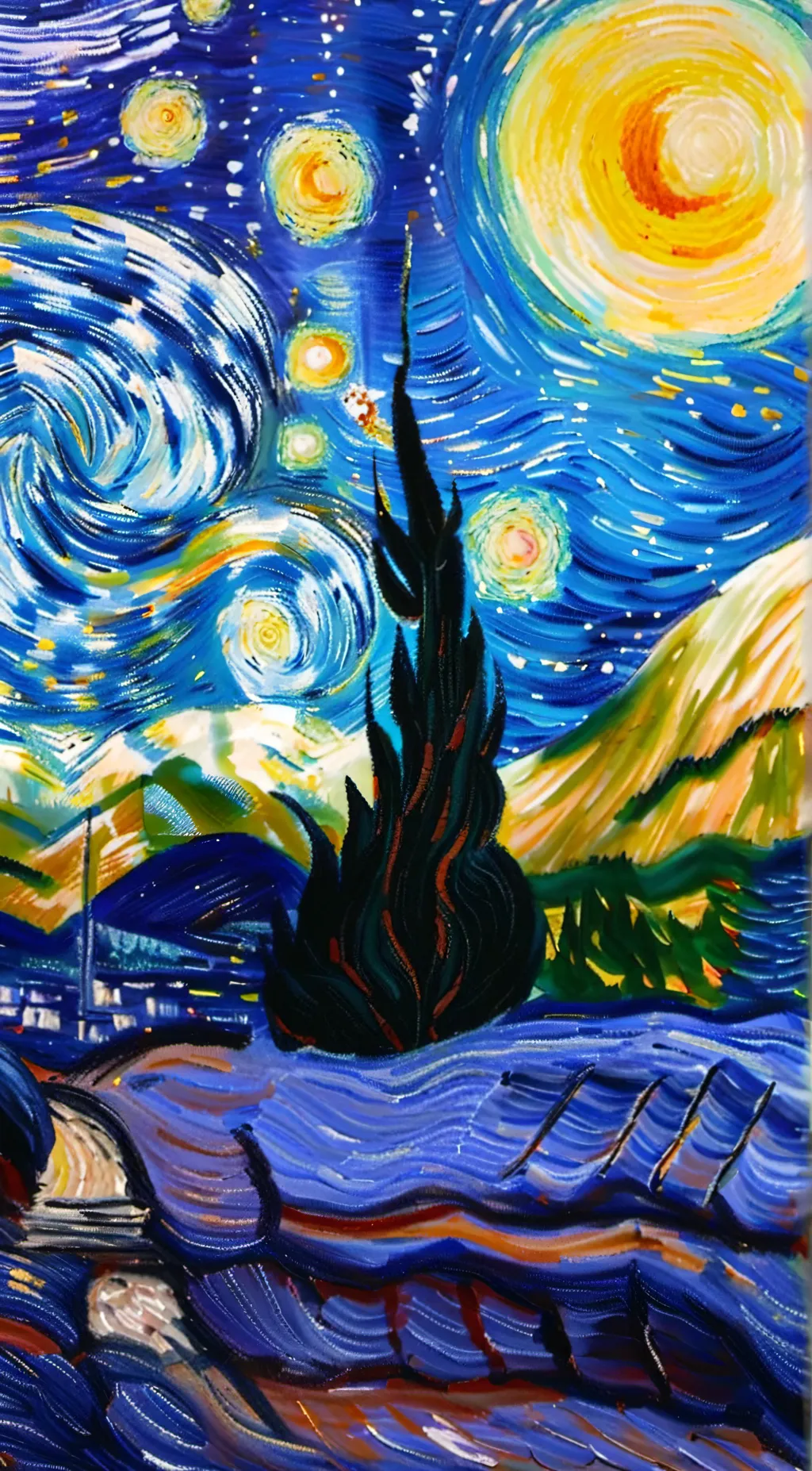 ai character: Vent space background