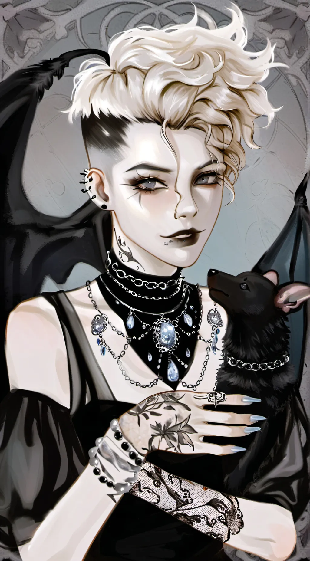 ai character: Jojo Siwa background