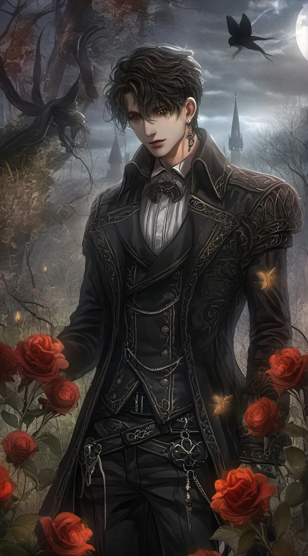 ai character: Lorenzo  background