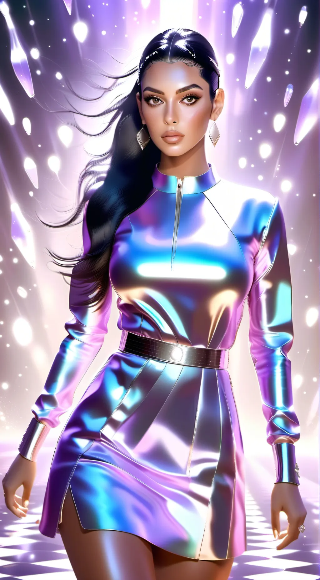 ai character: Georgina Rodriguez background