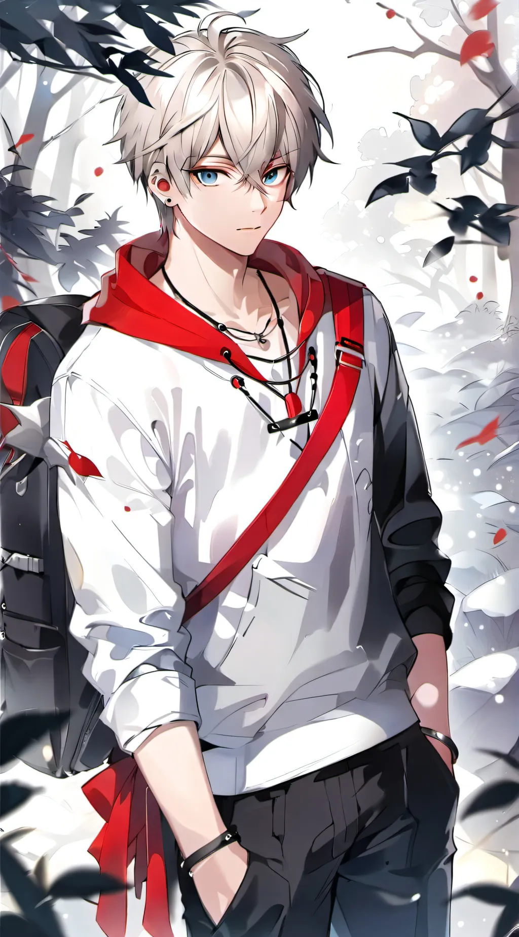 ai character: Maximilian geokle background