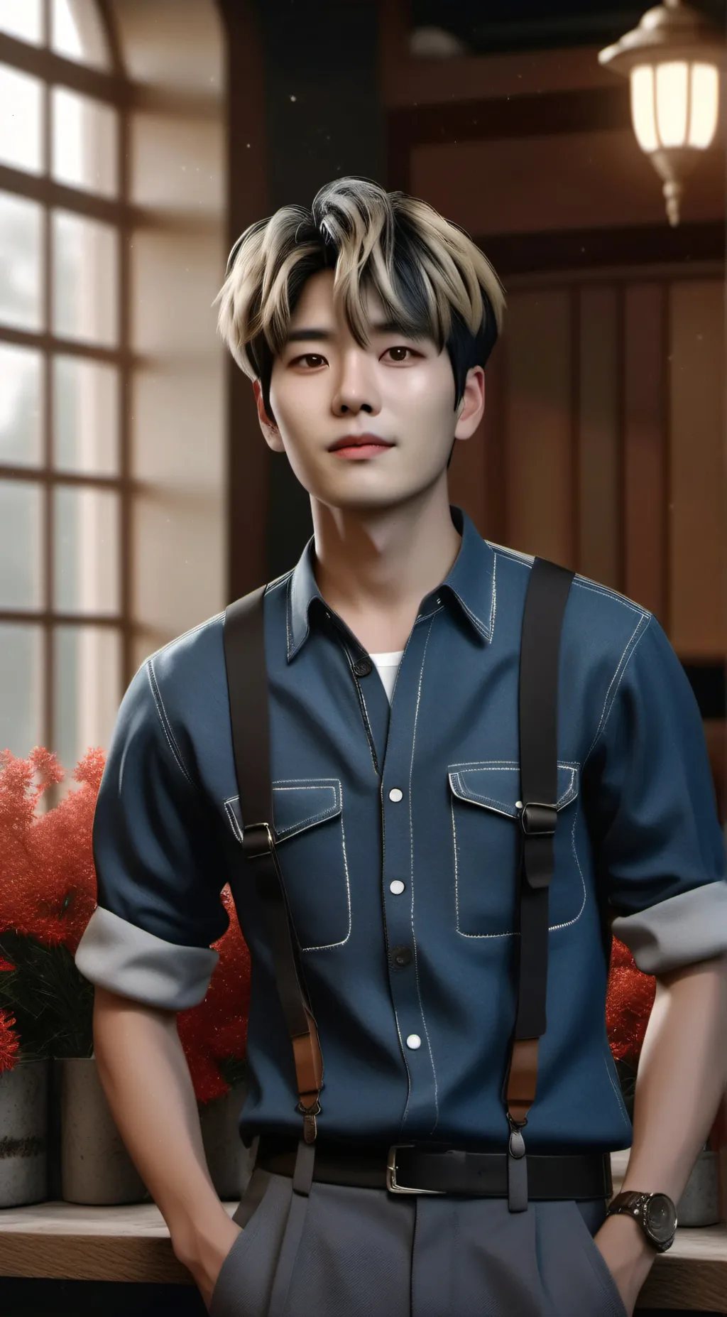 ai character: Seungmin background