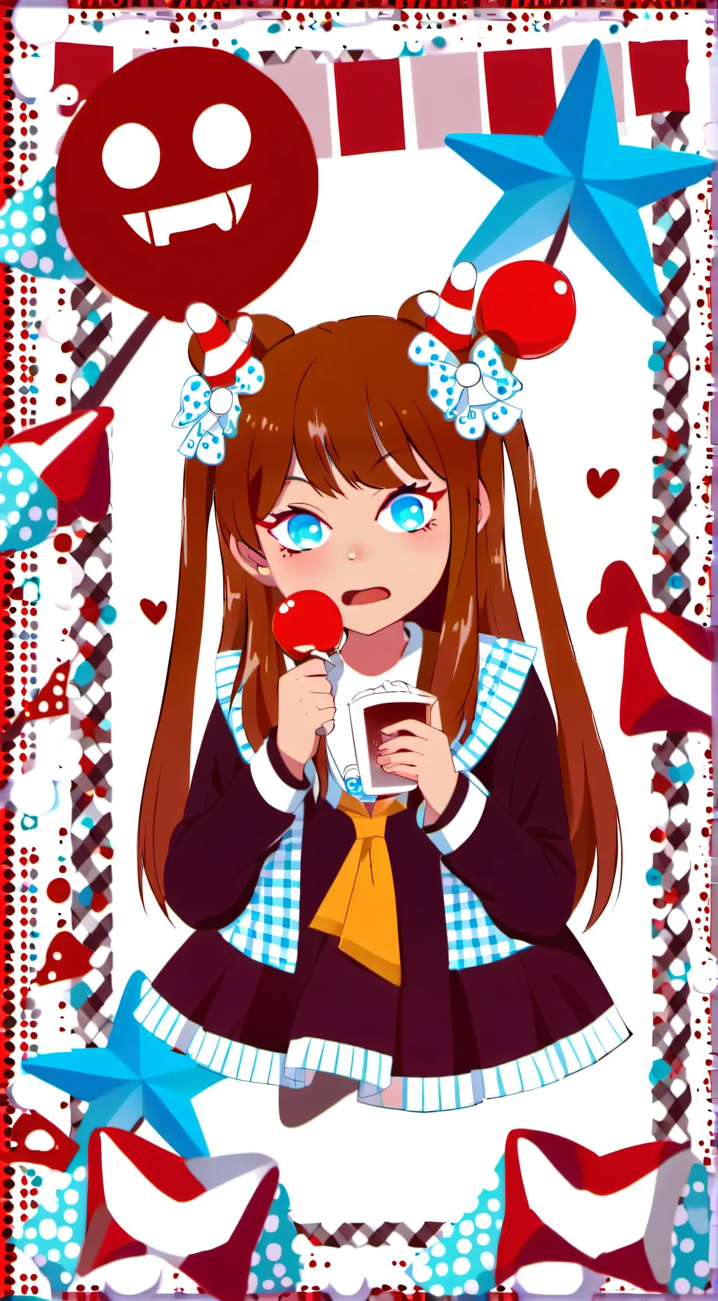 ai character: MIA miku background