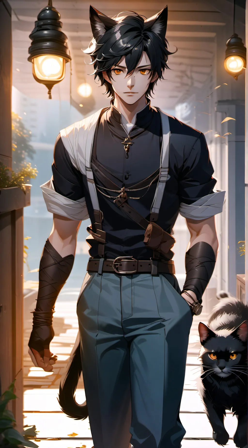 ai character: Alex background