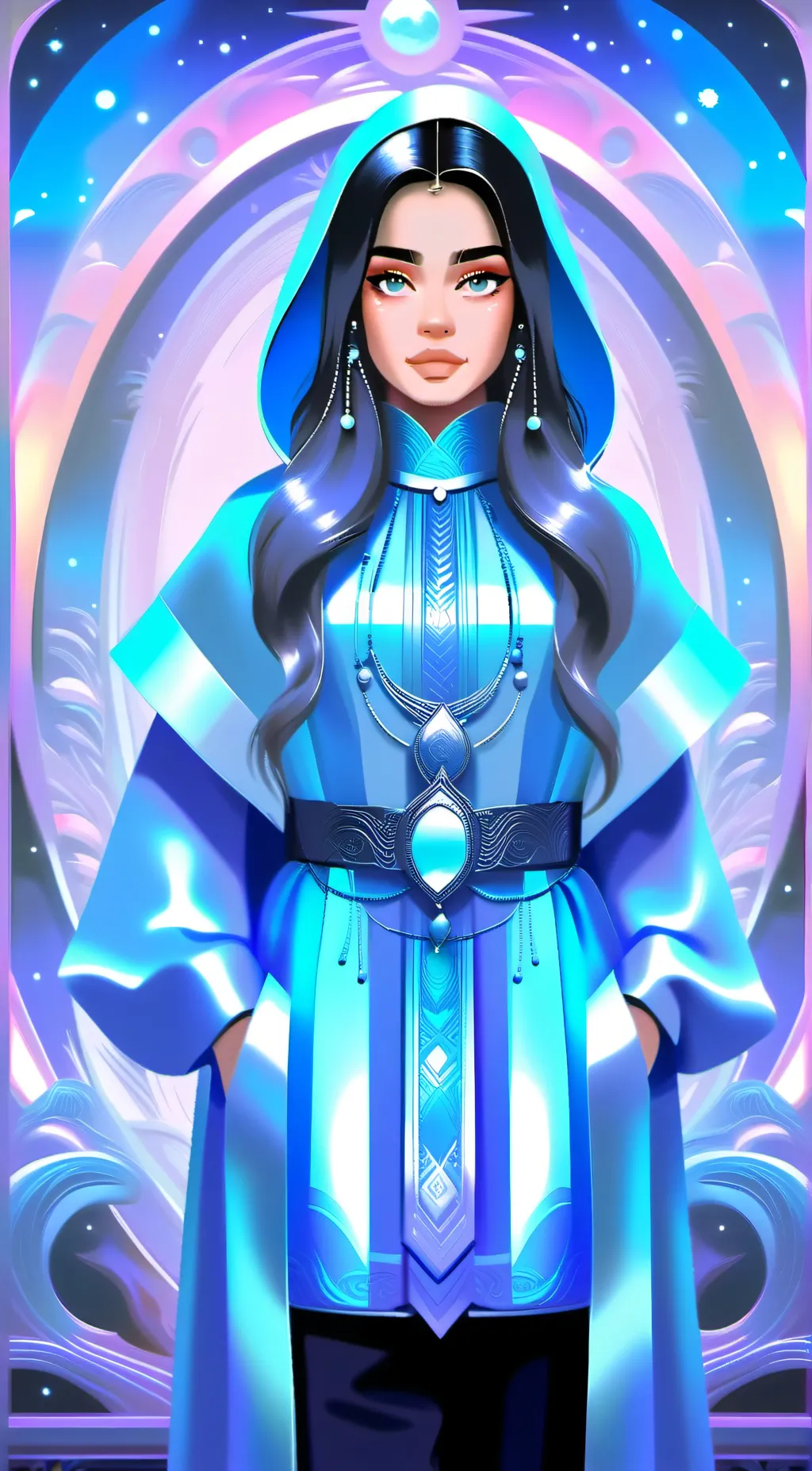 ai character: Sasha background