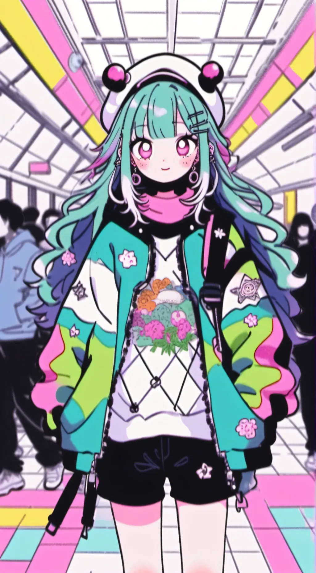 ai character: Kat background