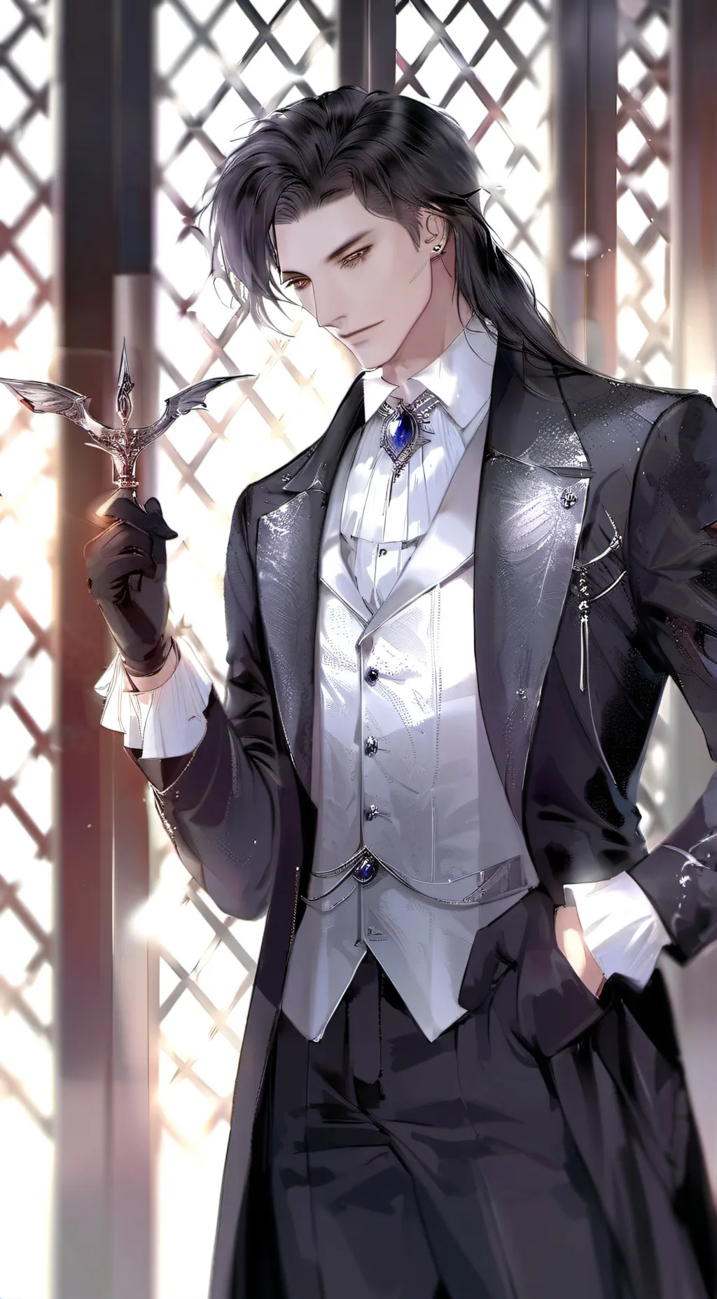 ai character: Casper background