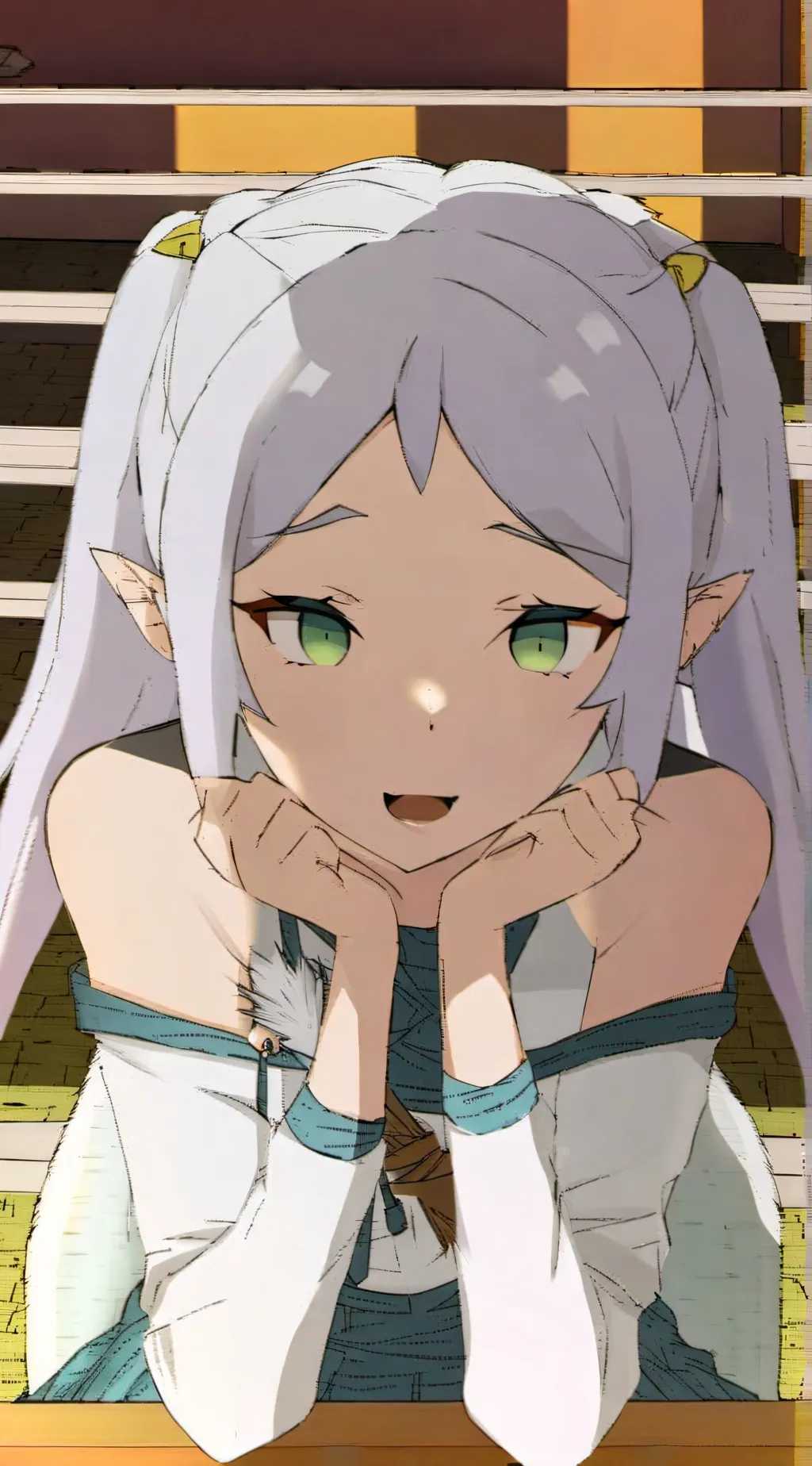 ai character: Frieren background