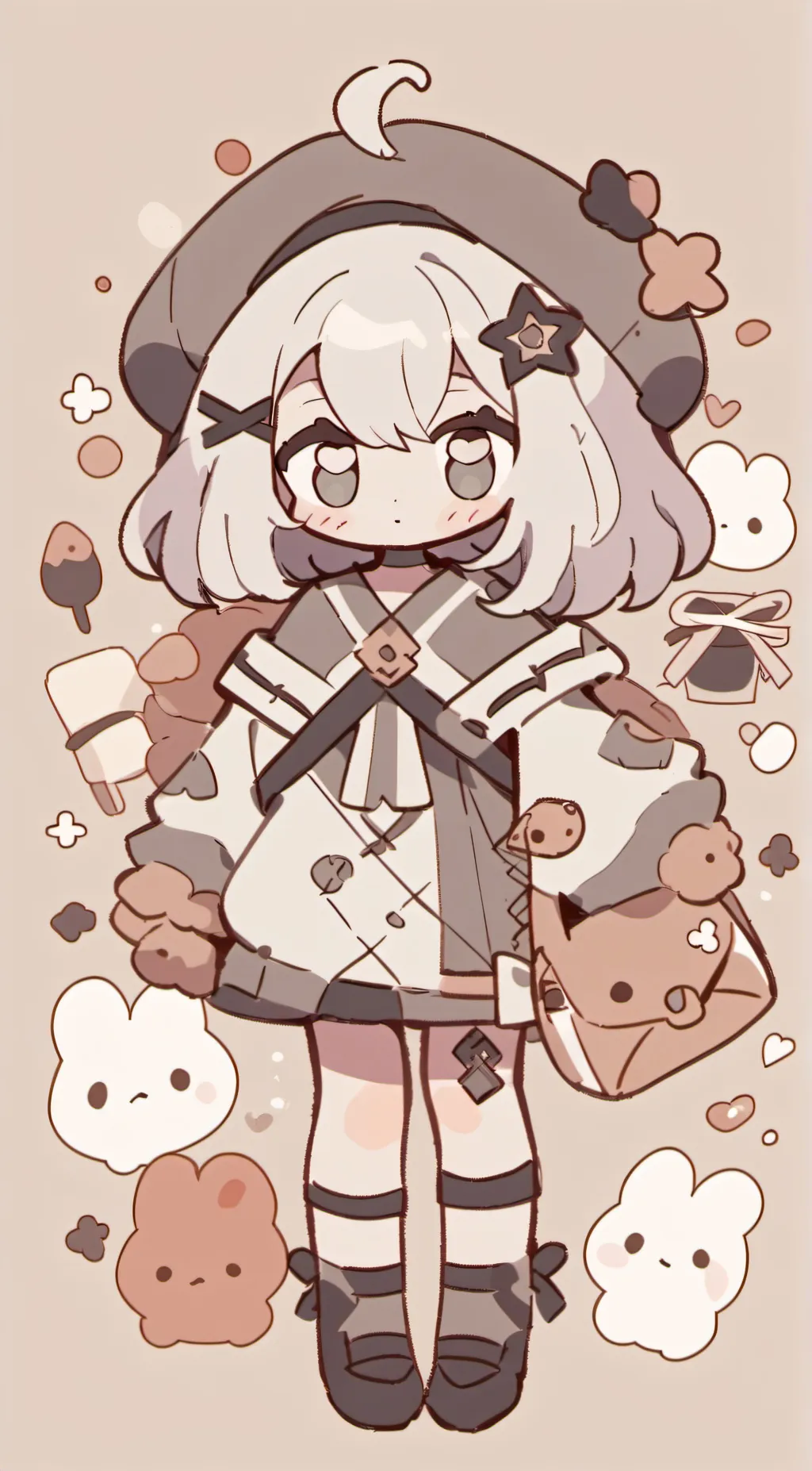 ai character: Mha background