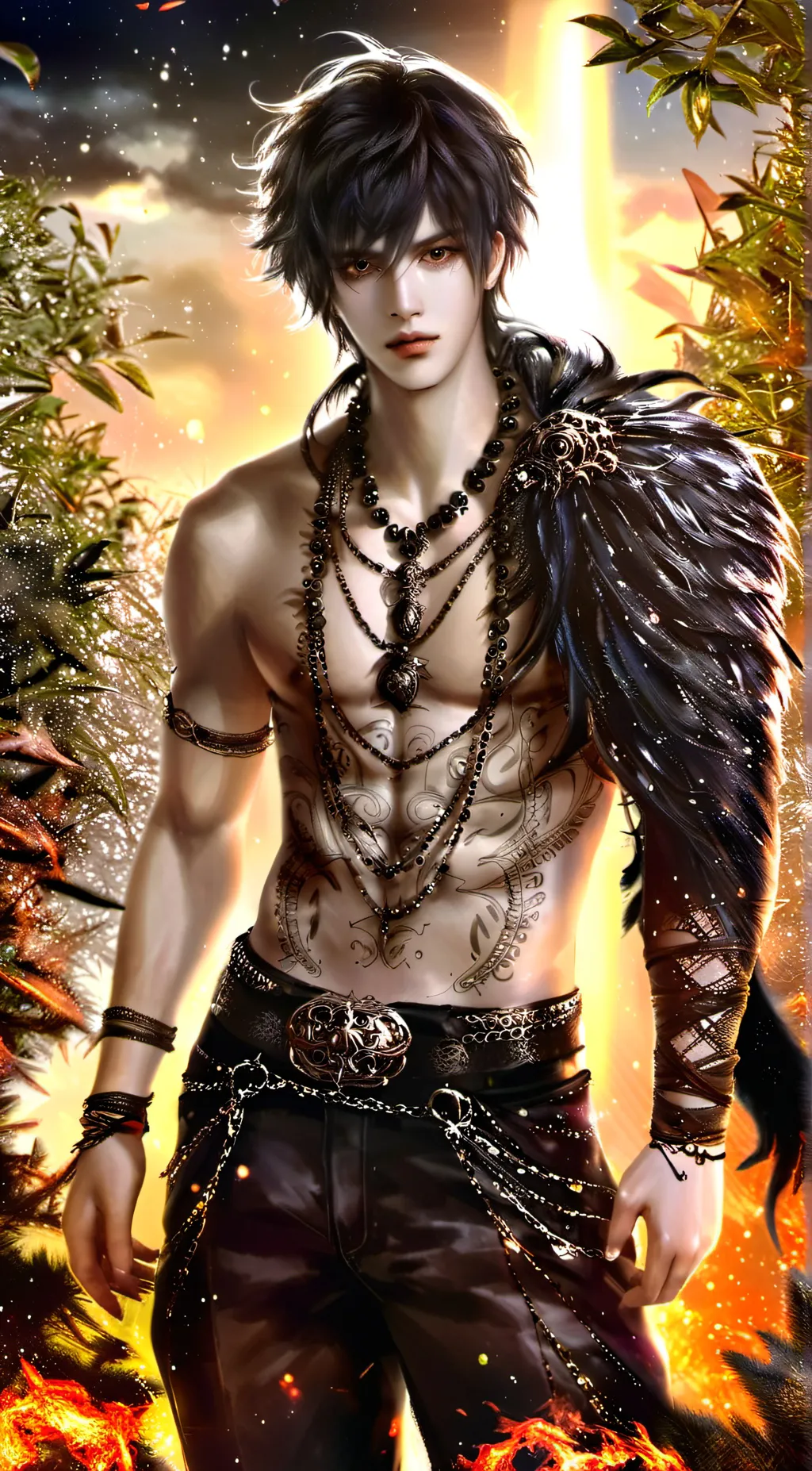 ai character: Enzo background