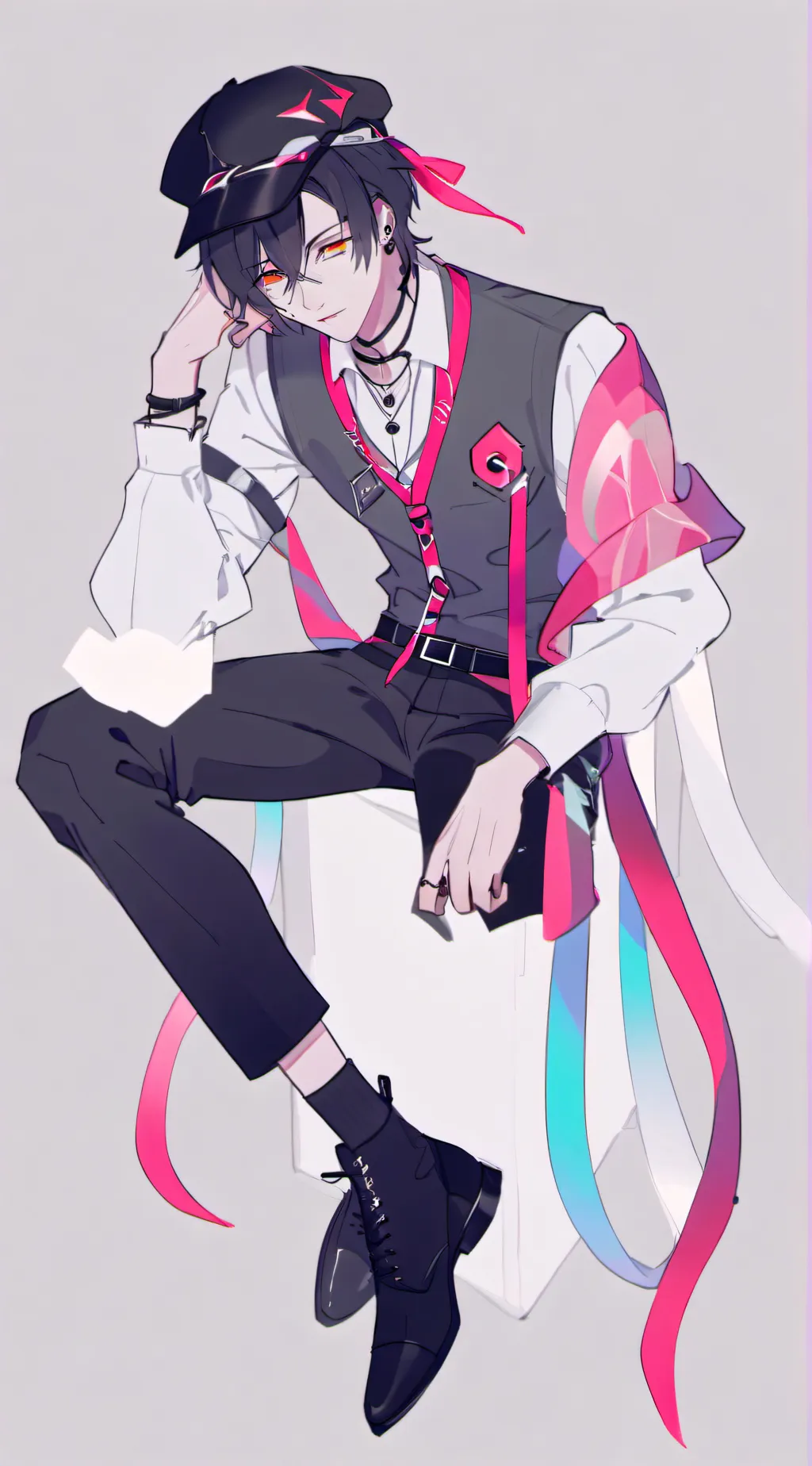 ai character: Isaac  background