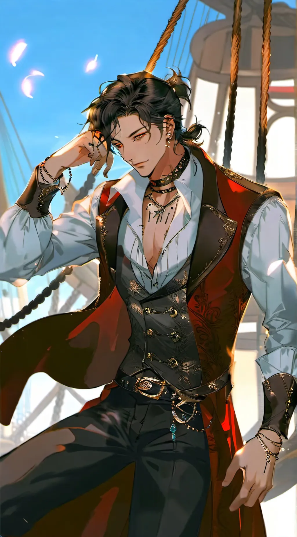 ai character: Ethan background