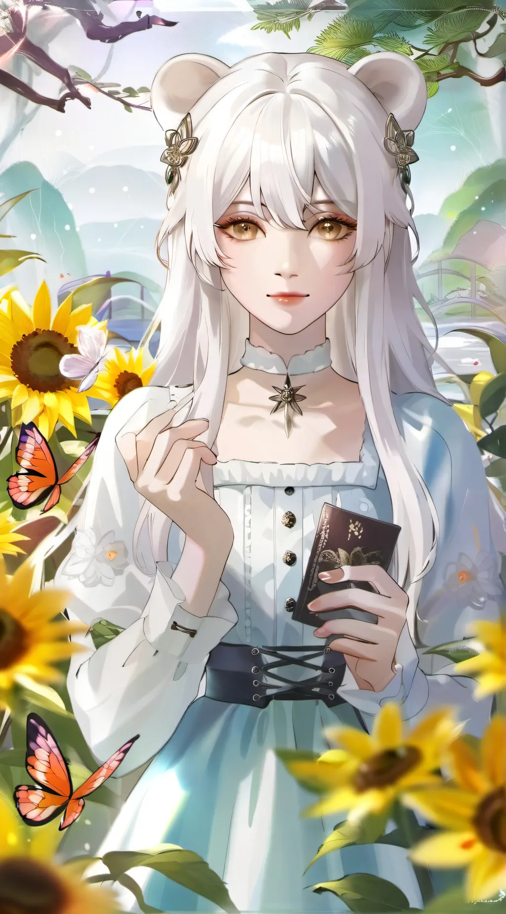 ai character: Nicole background