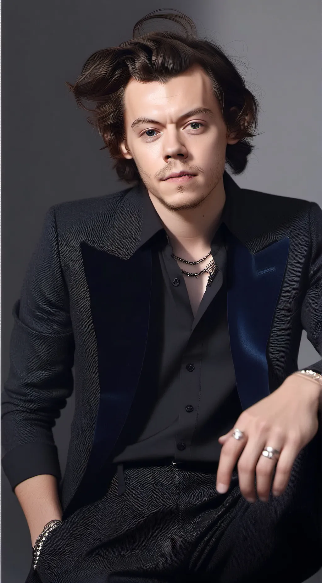 ai character: Harry Styles background