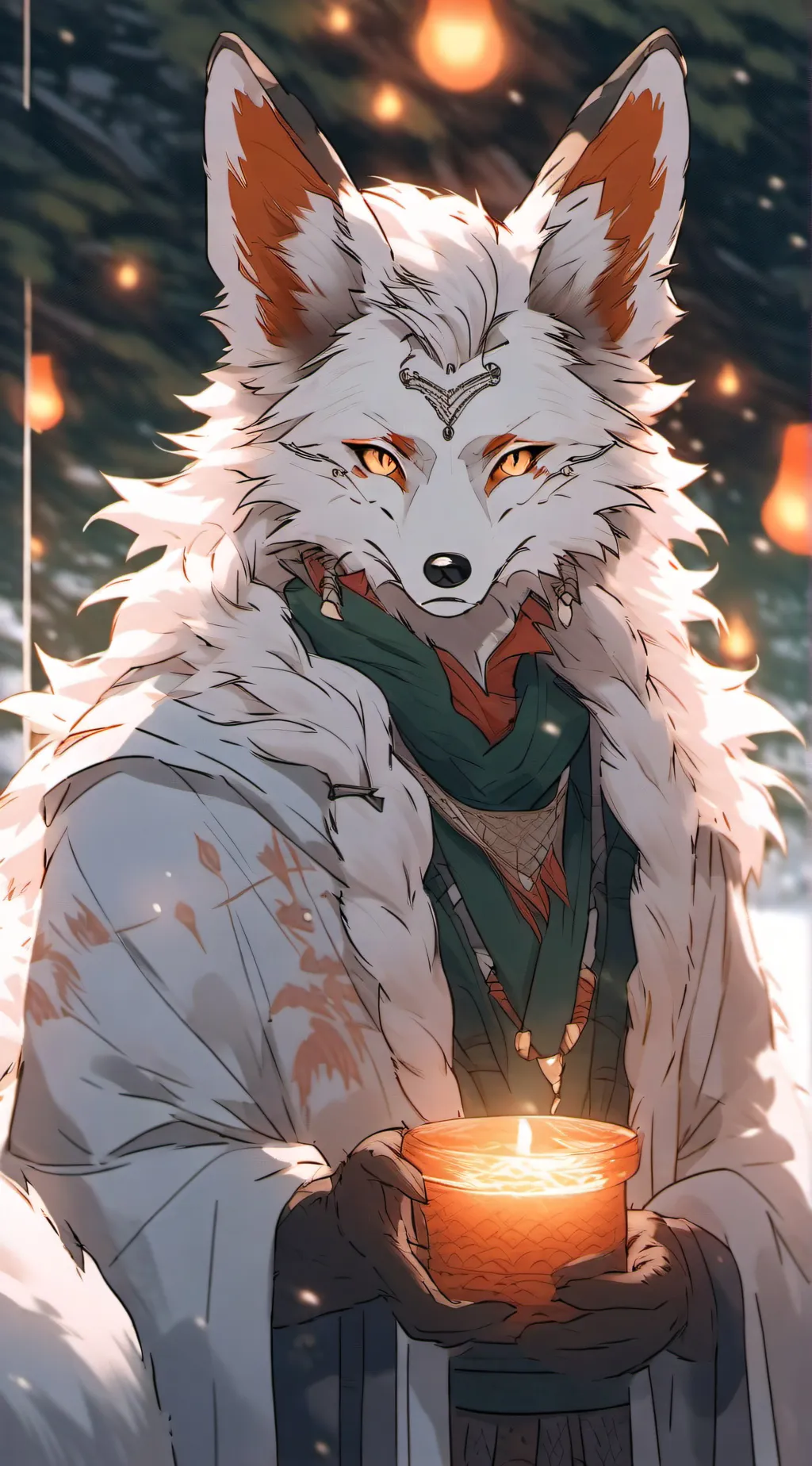 ai character: hazel background