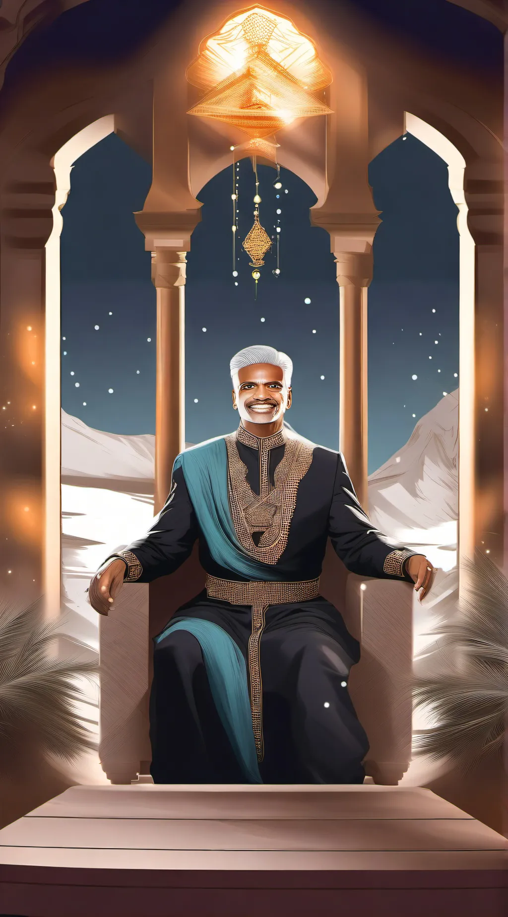 ai character: DAVE THE SANDMAN background