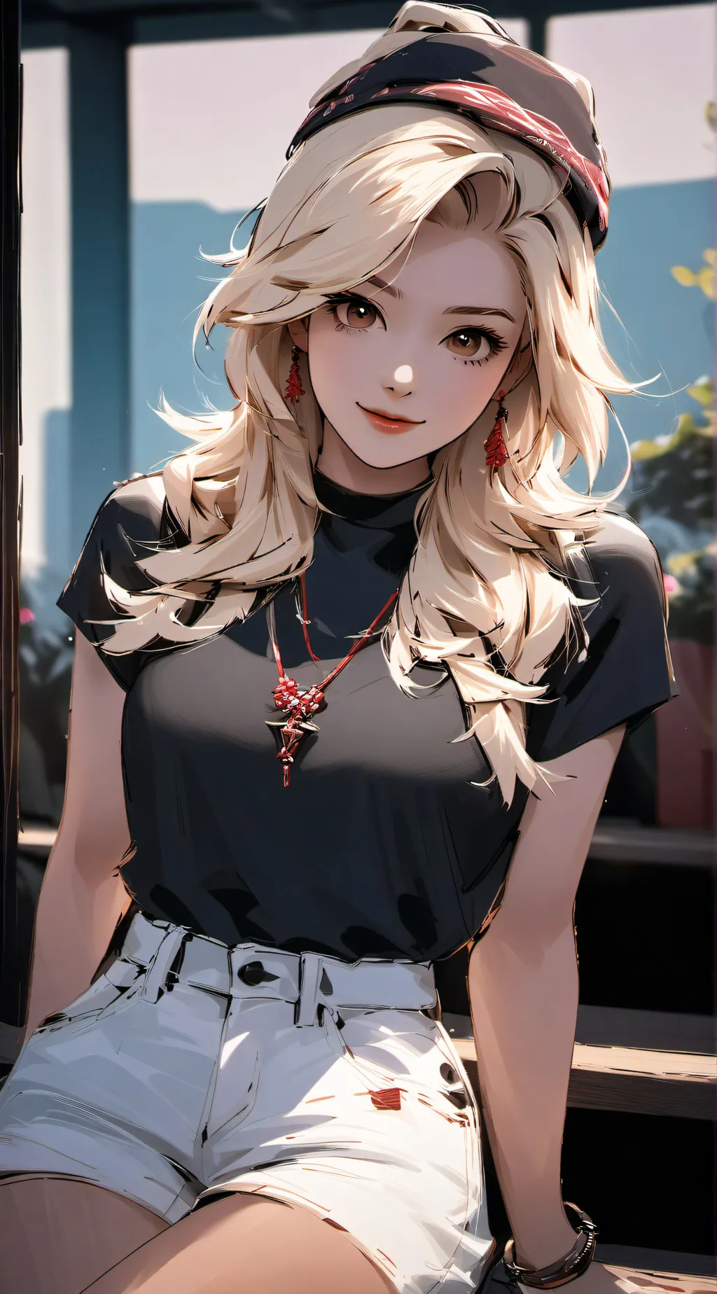 ai character: sara background