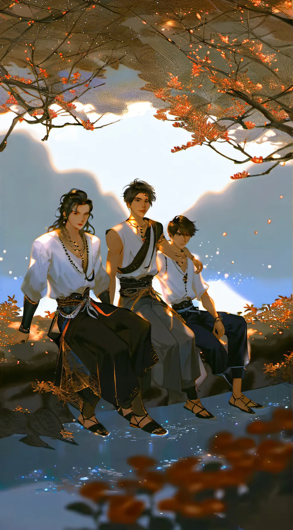 ai character: Jake,Mathew,Nathan background