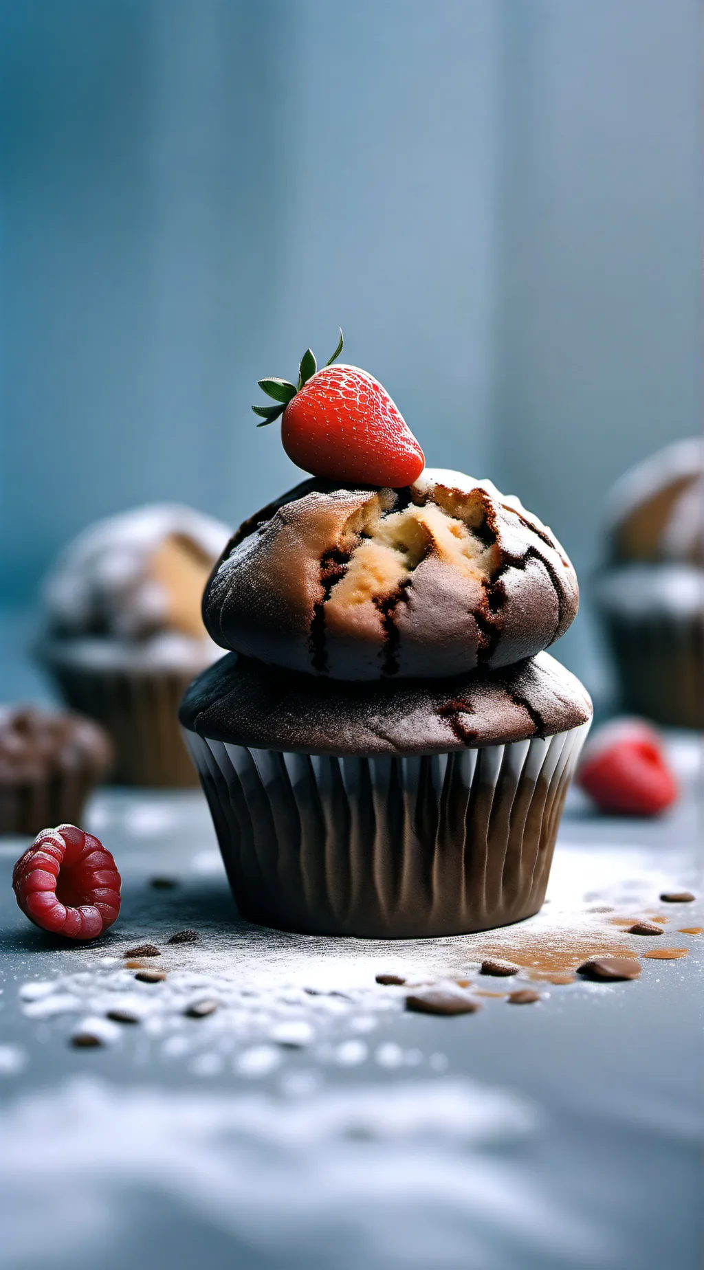 ai character: Muffin background