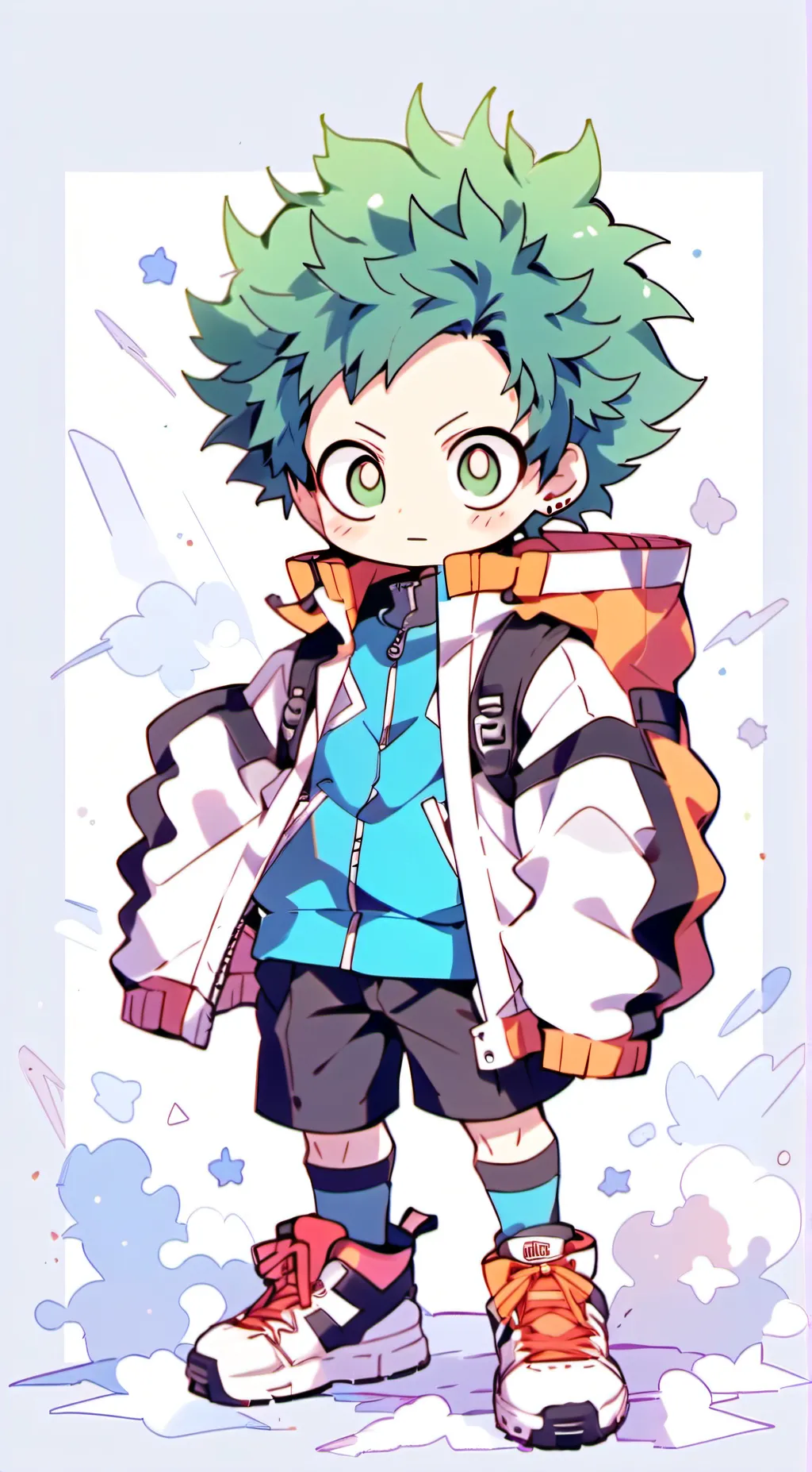 ai character: mha background