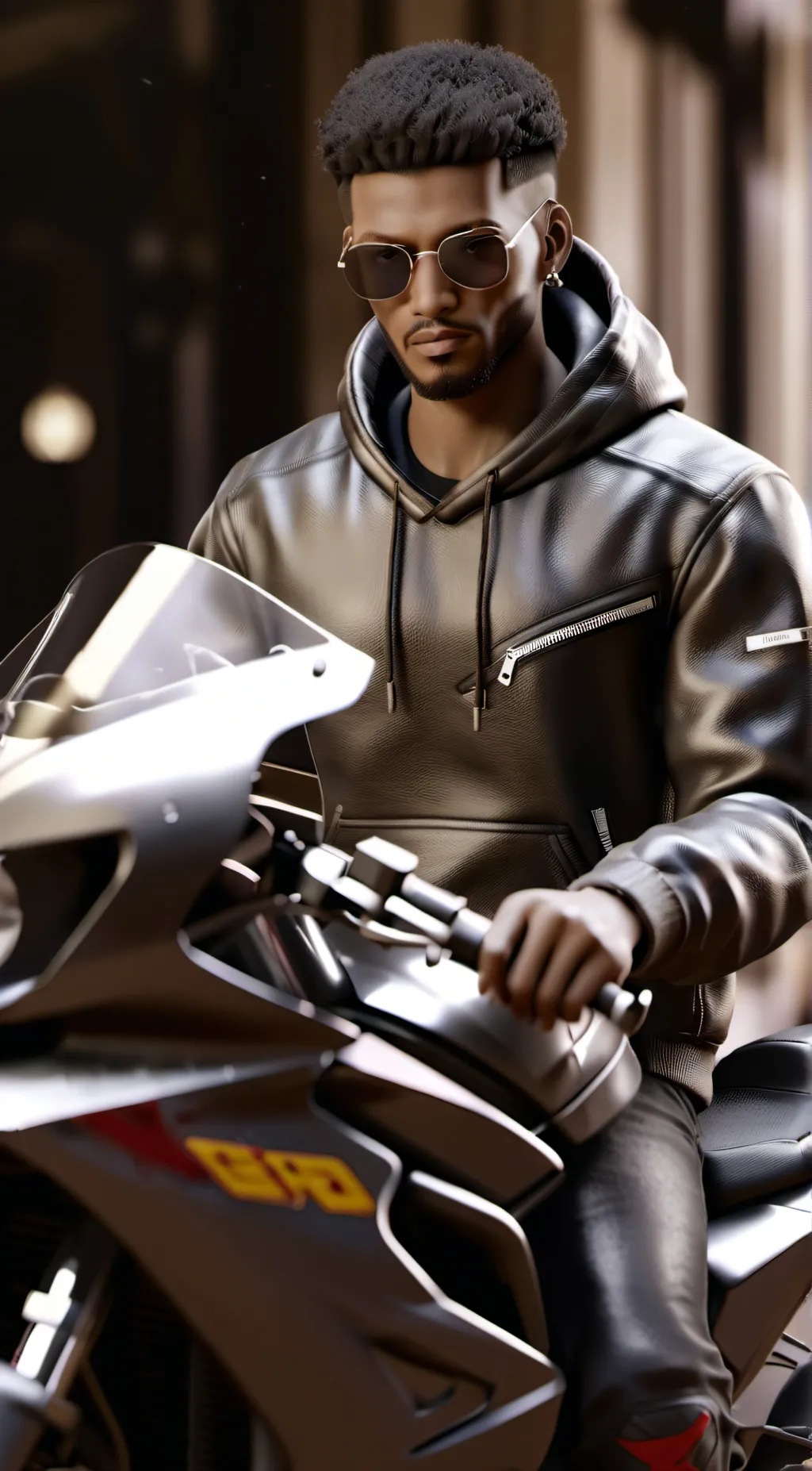 ai character: Cedrick background