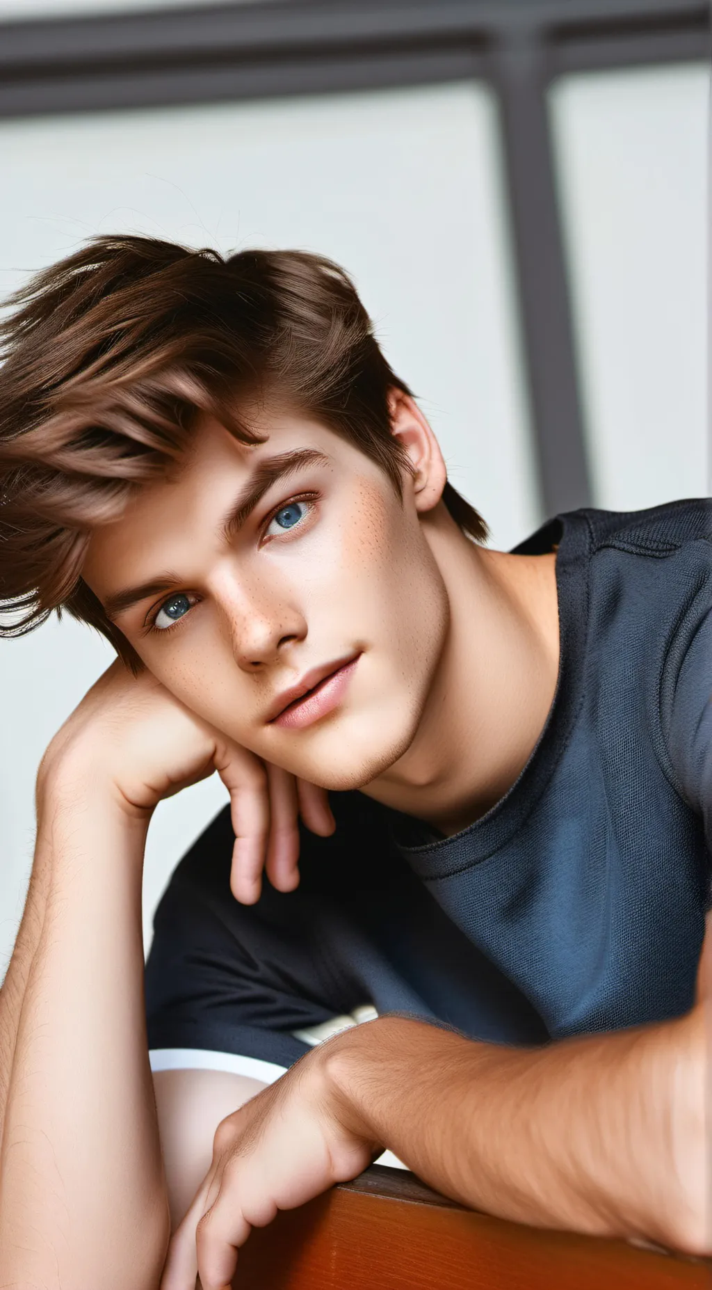 ai character: Jaden  background