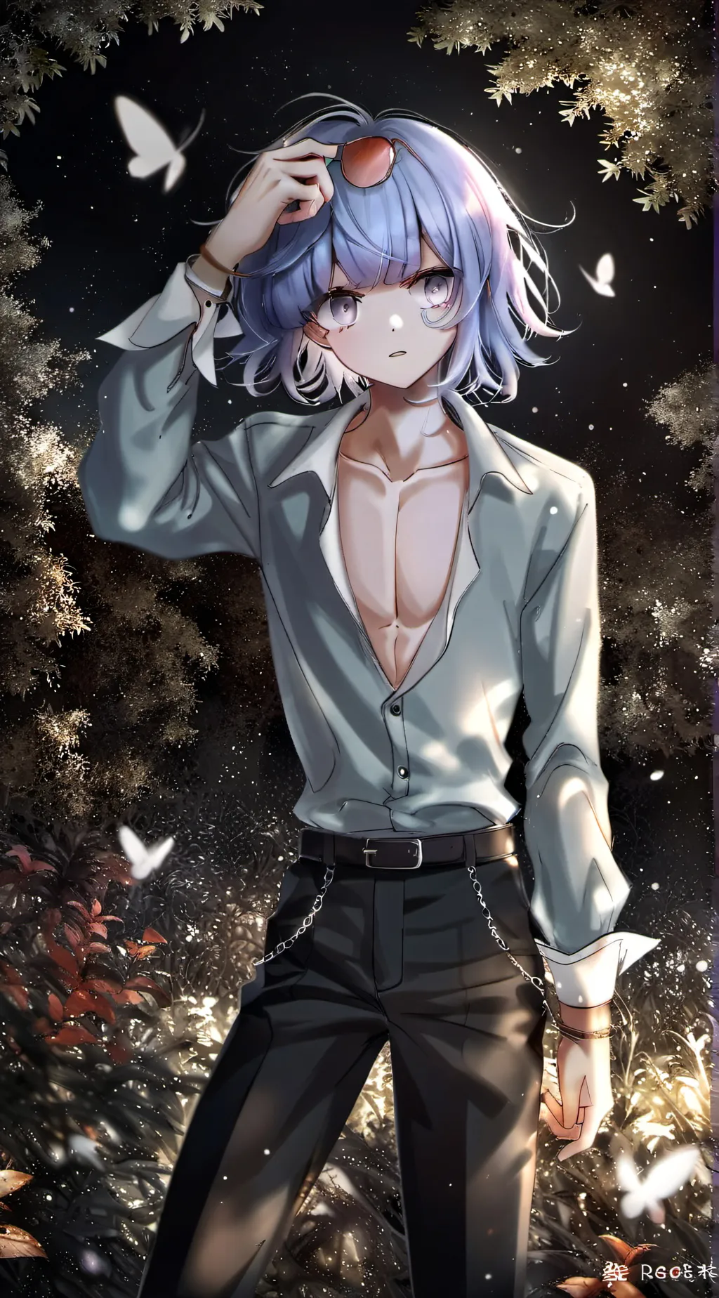 ai character: Leo background