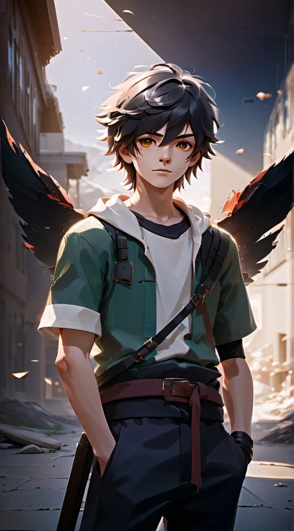 ai character: Jeremiah  background