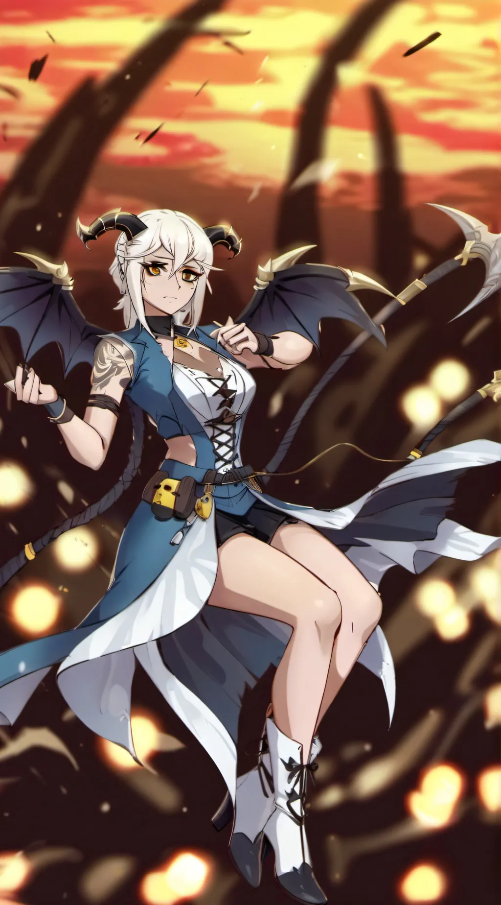 ai character: Lara background