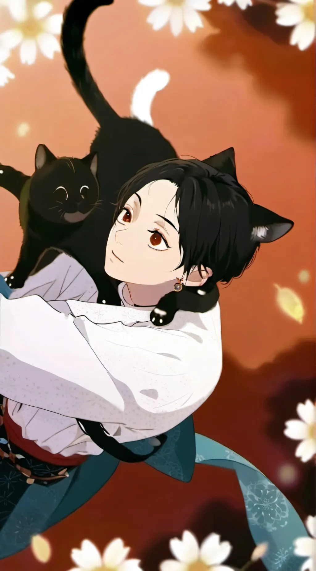 ai character: Man of brainrot background