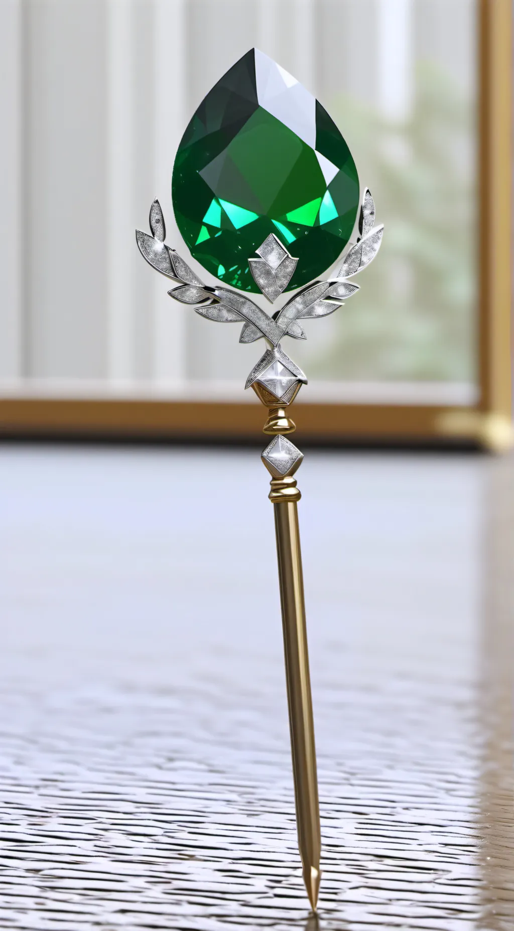 ai character:  staff of wishes background