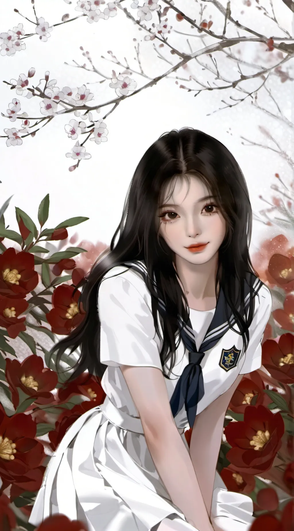 ai character: Mira background