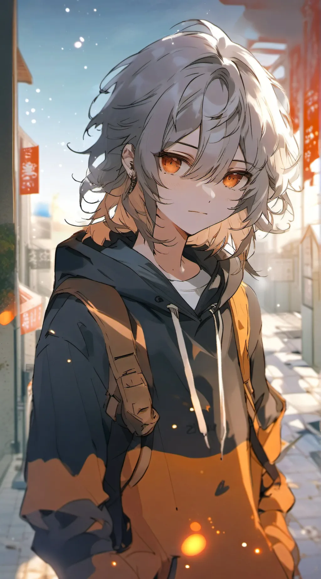 ai character: Aurora background