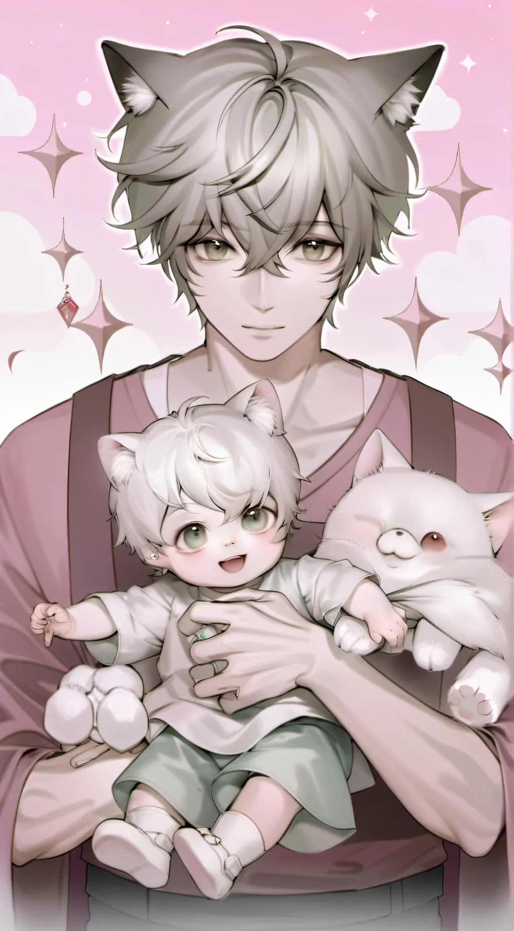 ai character: milo & miko background