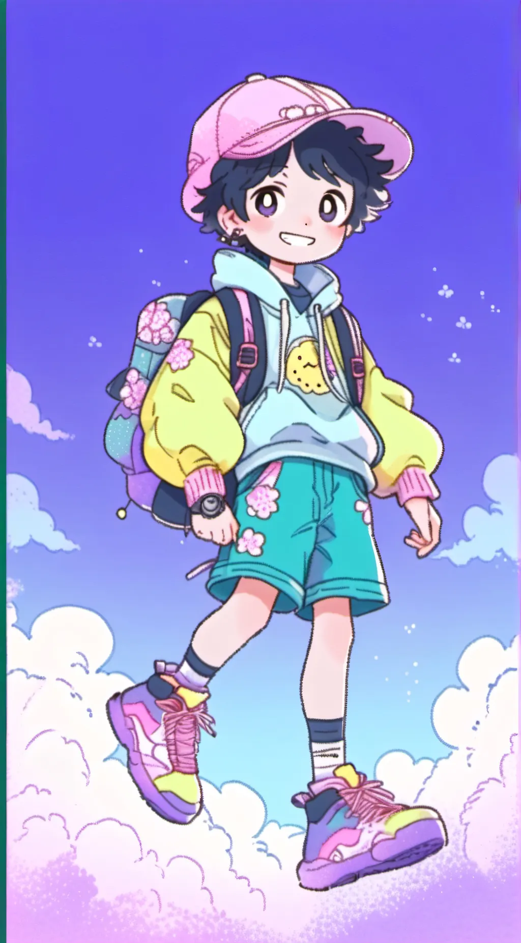 ai character: Maxy background