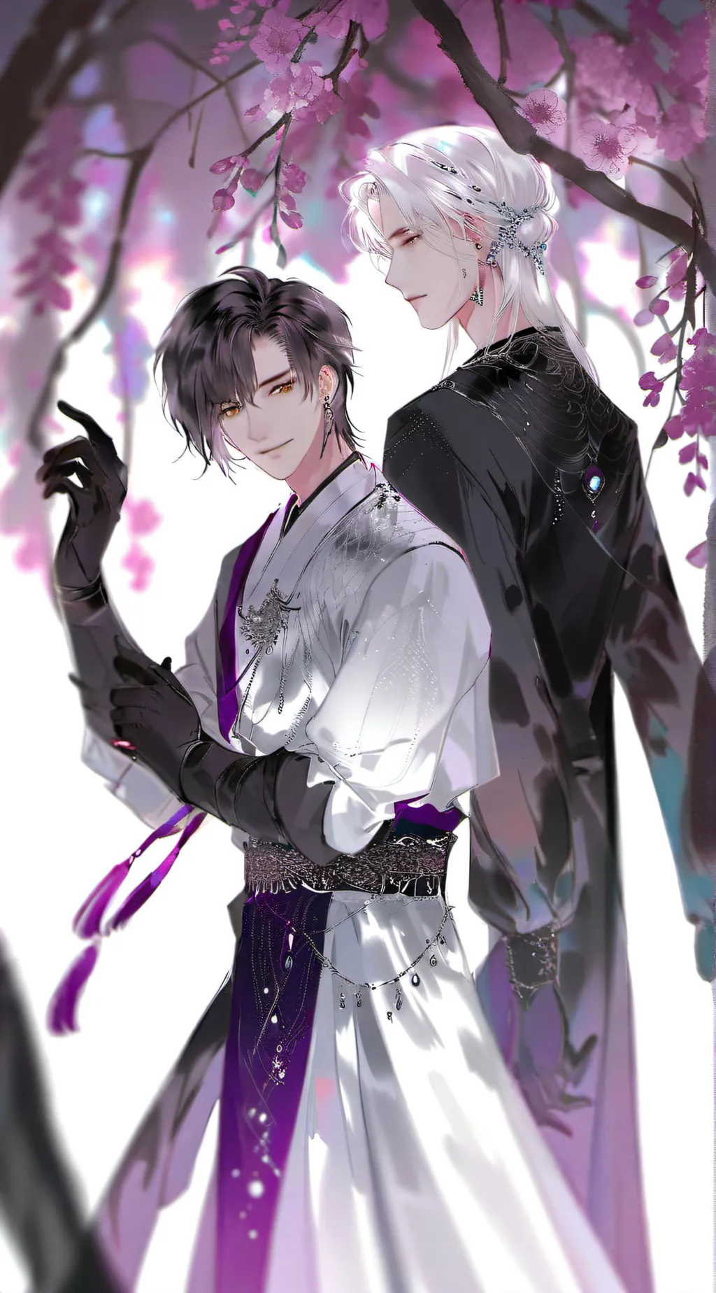 ai character: Liam & Noah background