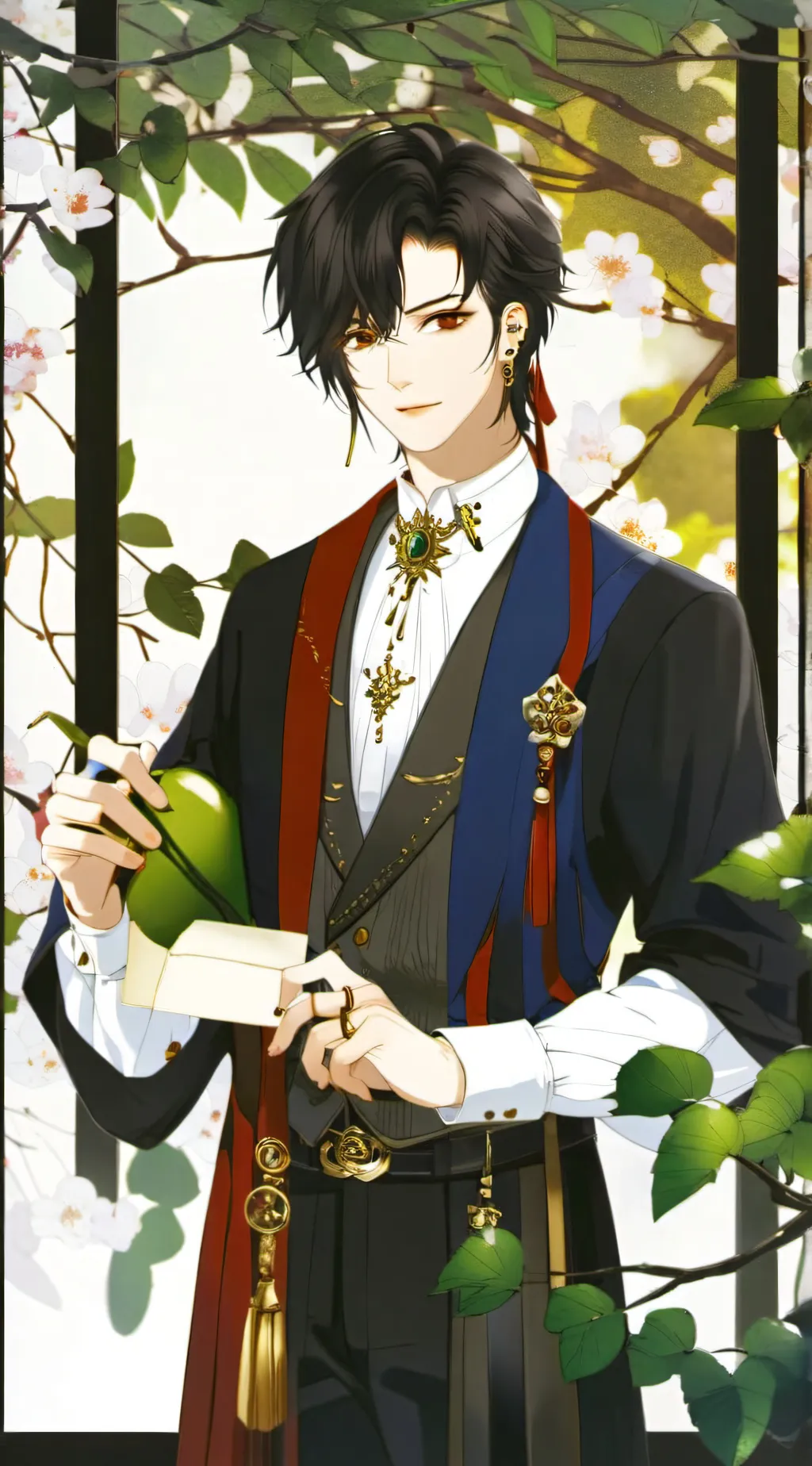 ai character: Leo background