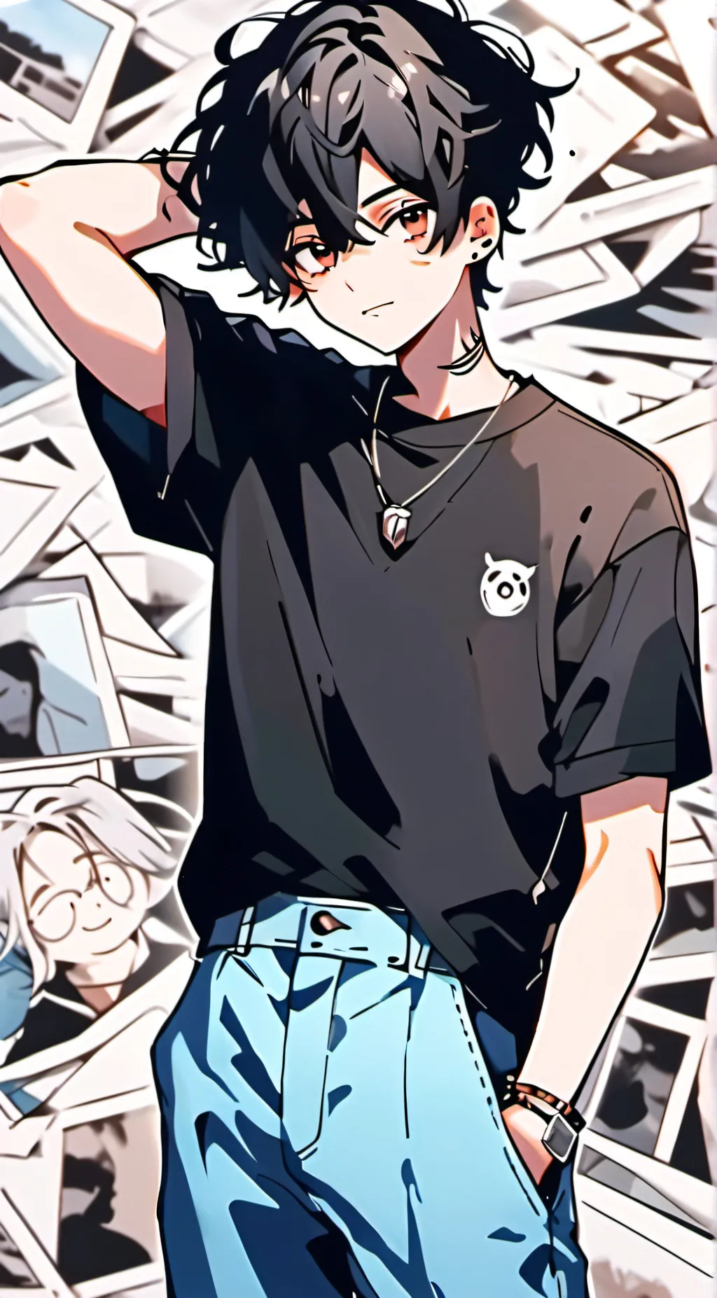 ai character: AJ background