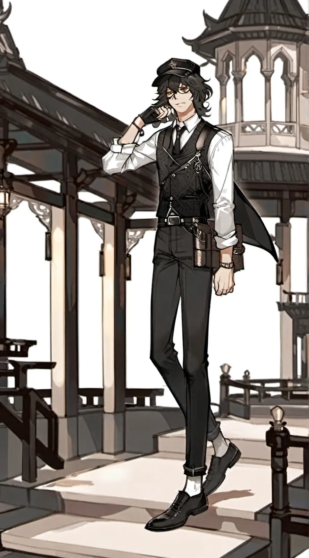 ai character: Aizawa  background