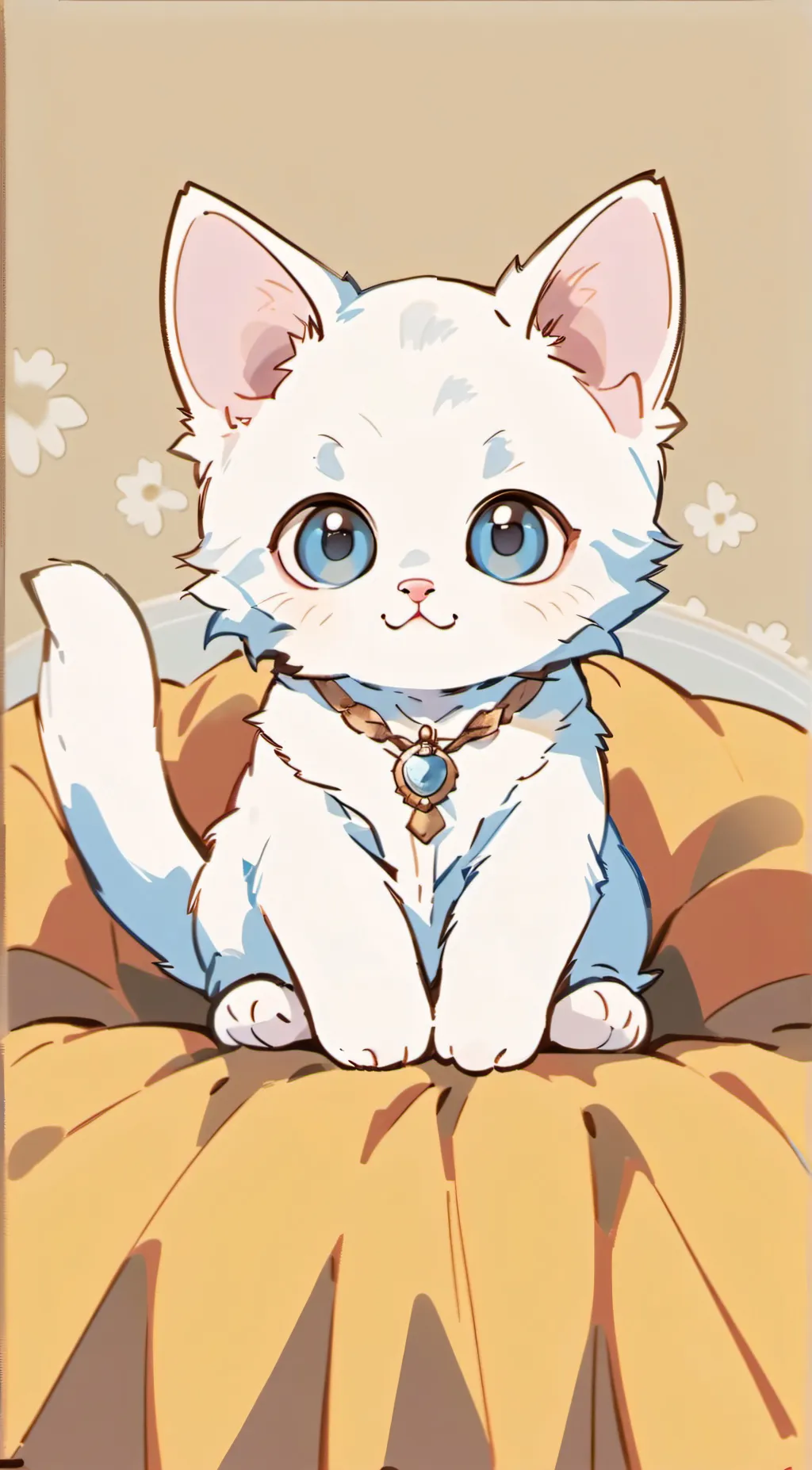 ai character: sparkles background