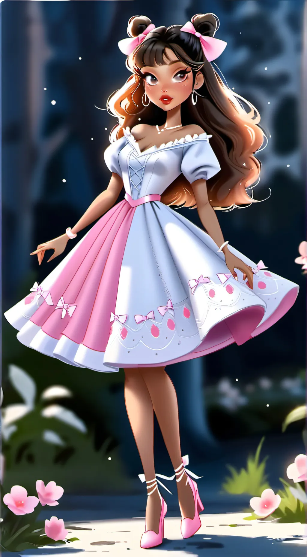 ai character: lily background