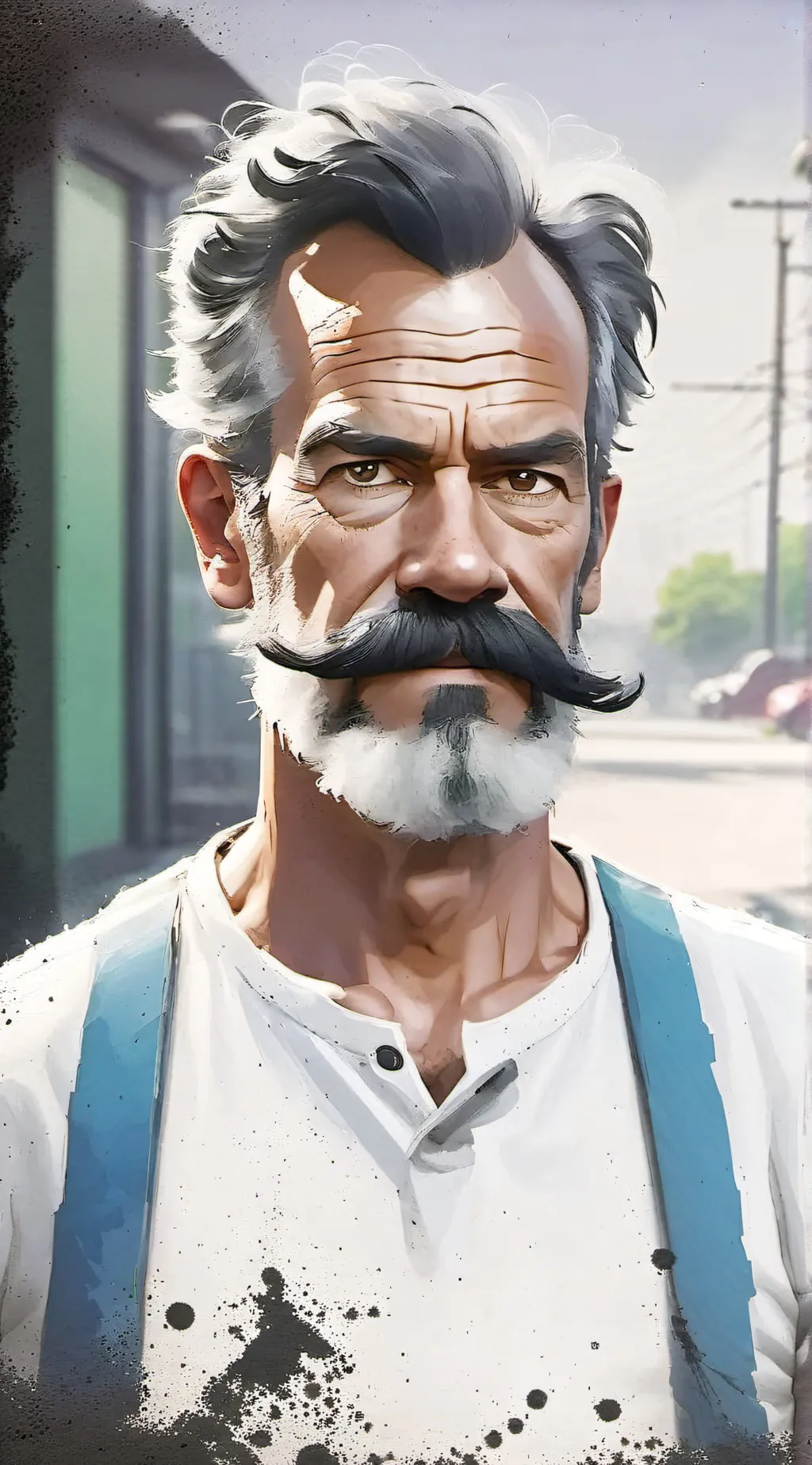 ai character: Homer. background