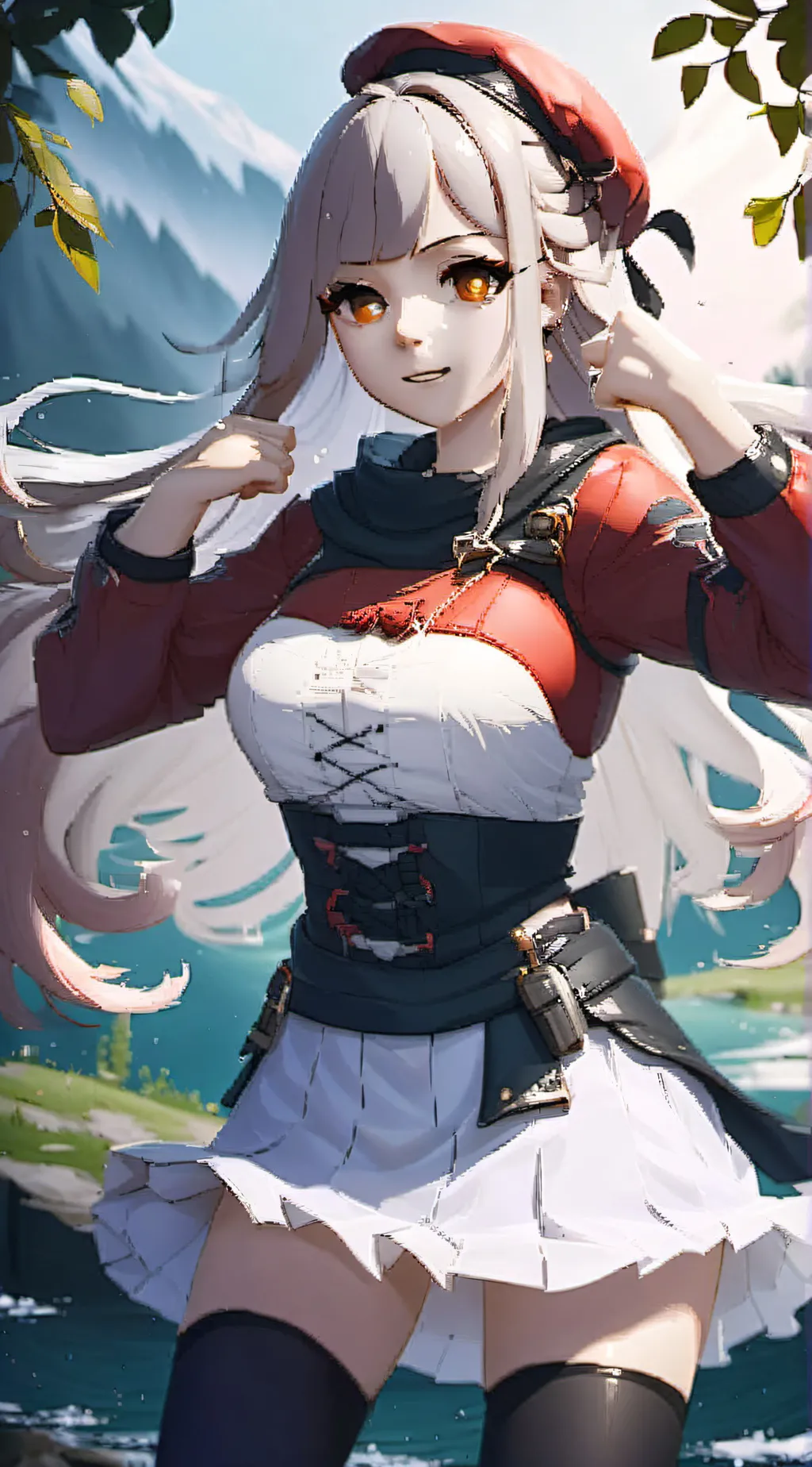 ai character: bestie background